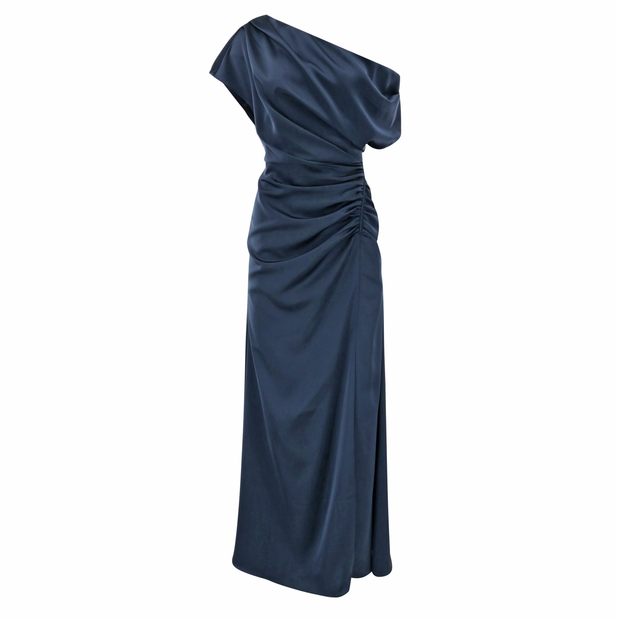 Kacey Asymmetrical One-Shoulder Gown