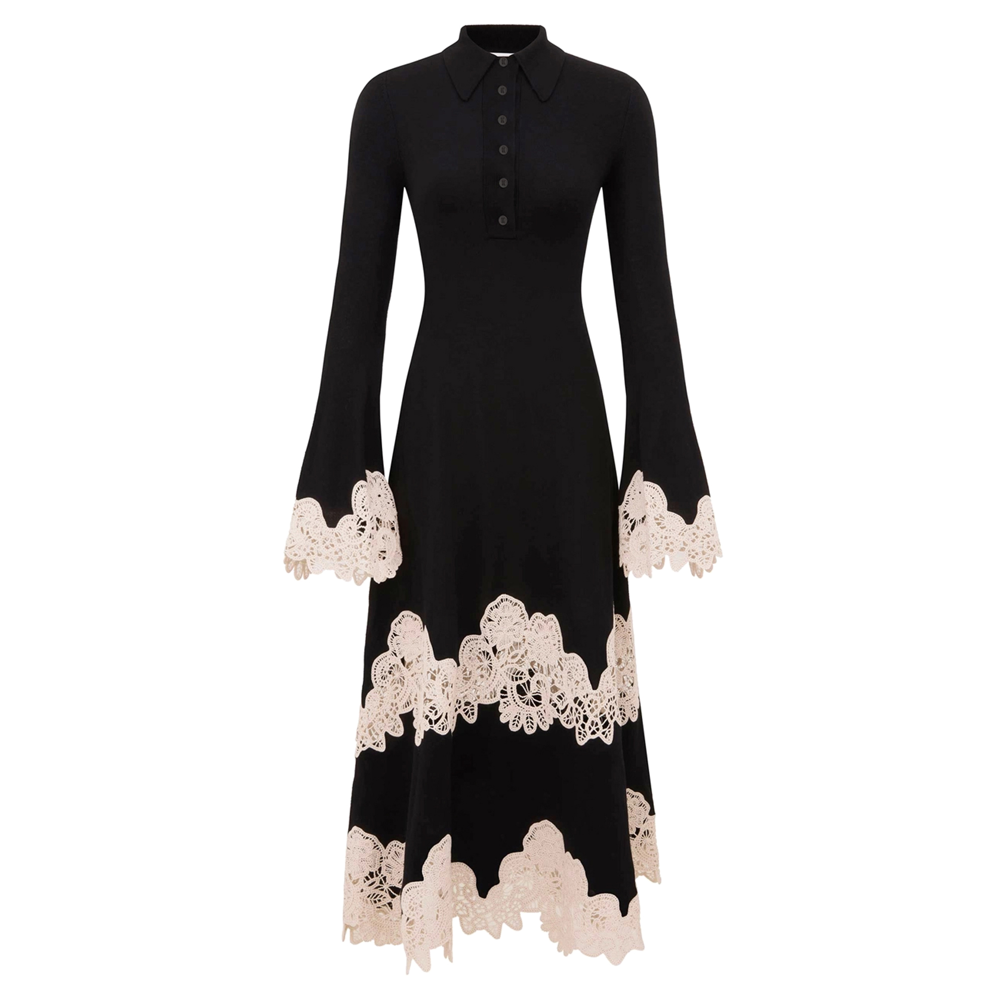 Valiant Merino Lace Dress