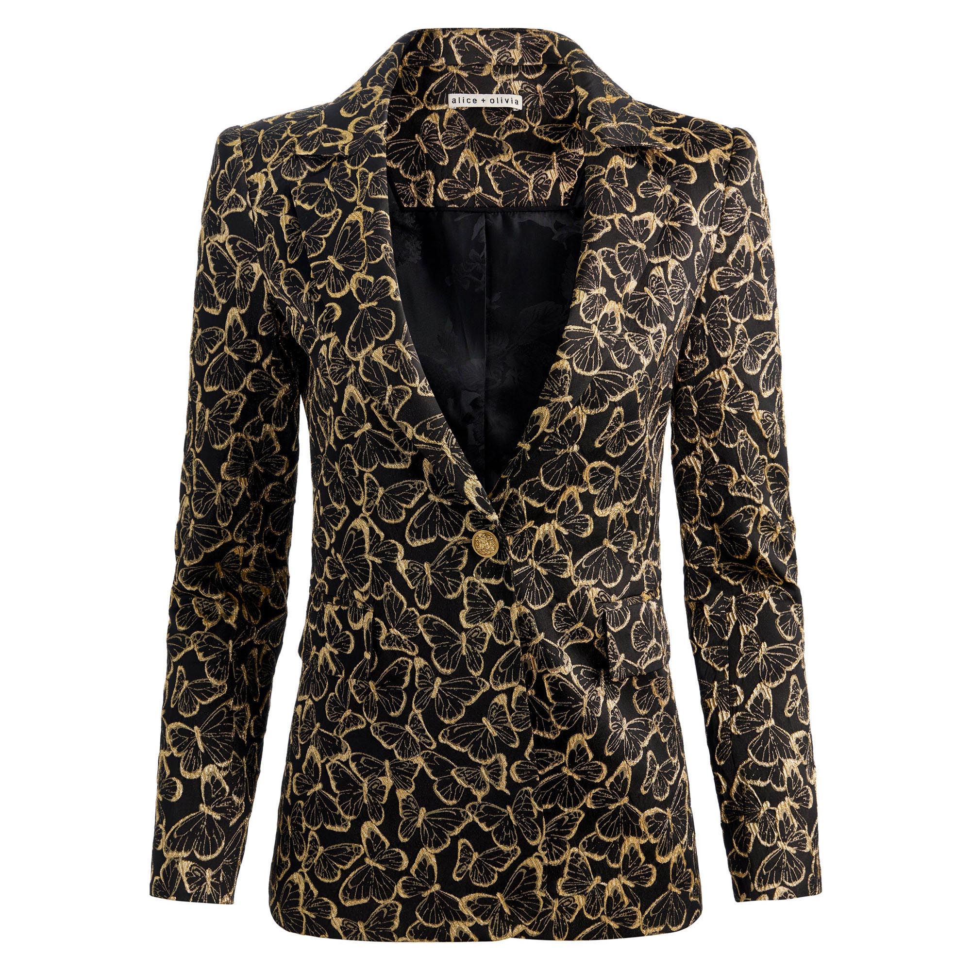 Macey Notch Collar Fitted Blazer