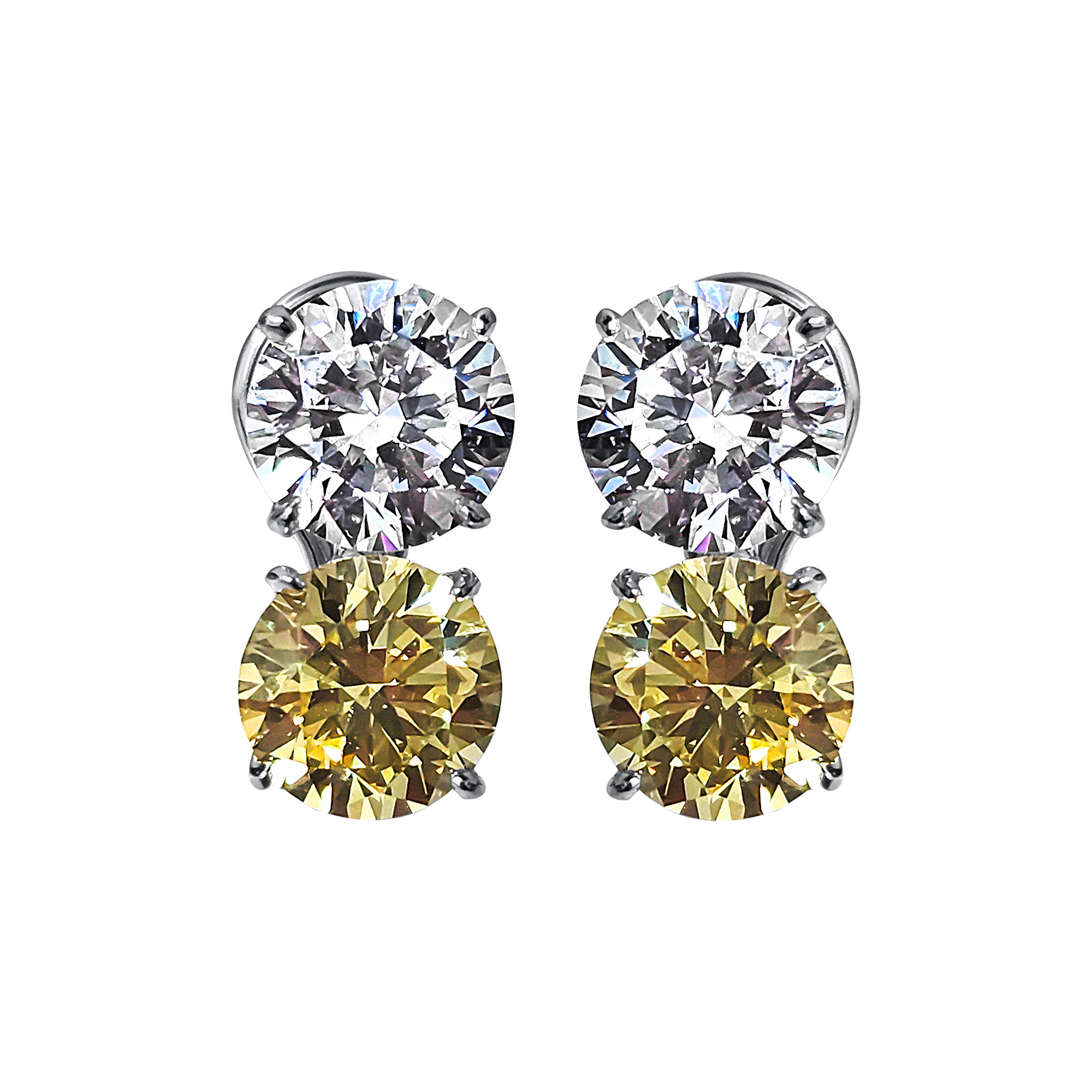 Double Stud Earrings