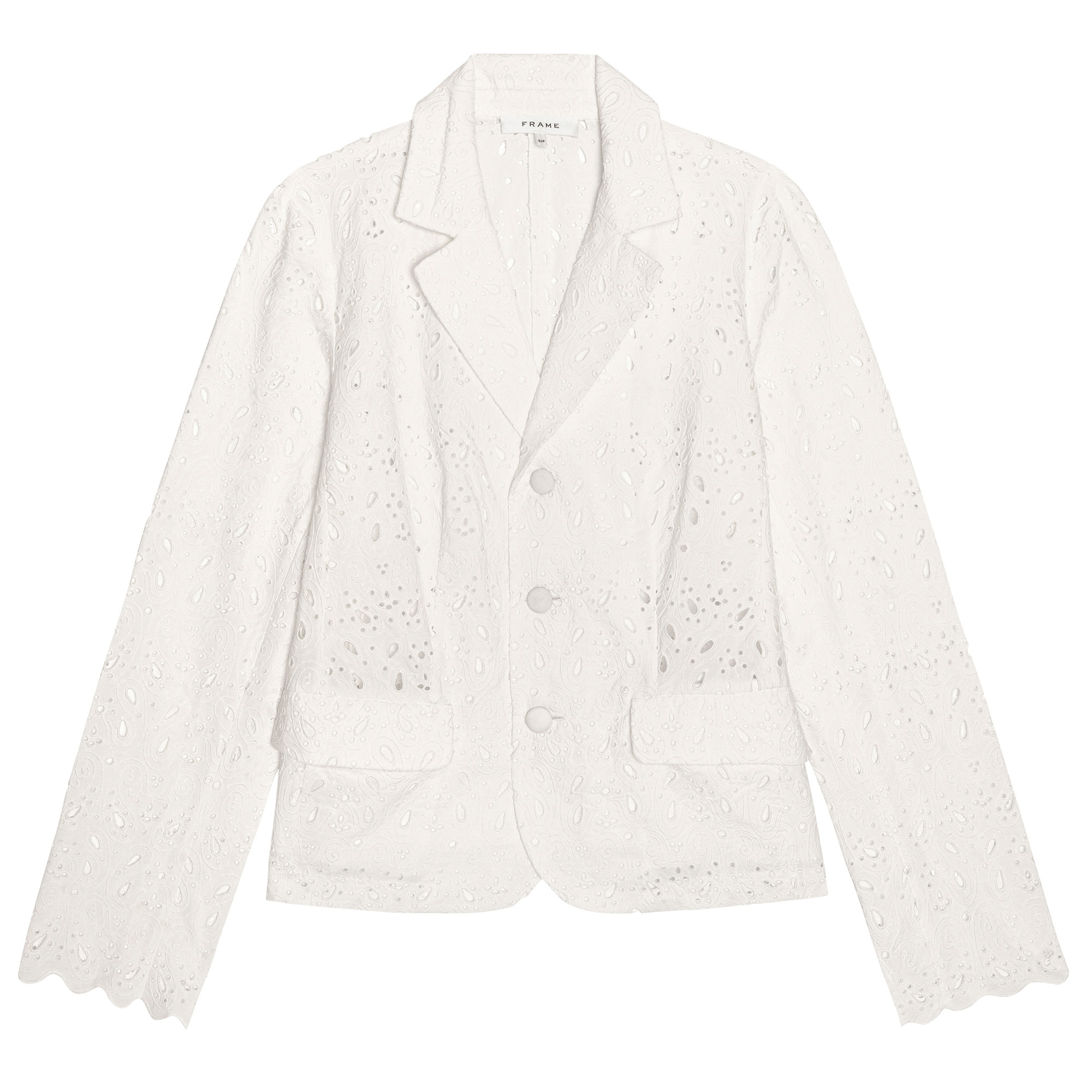 The Paisley Eyelet Classic Blazer