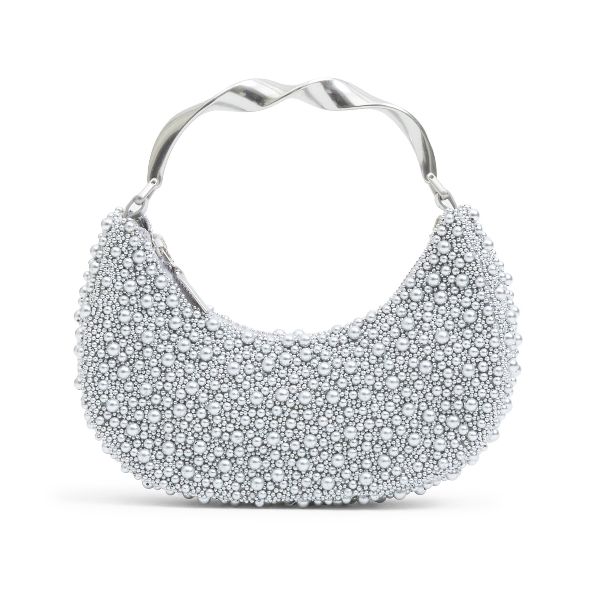 Evelyn Beaded Crescent Bag