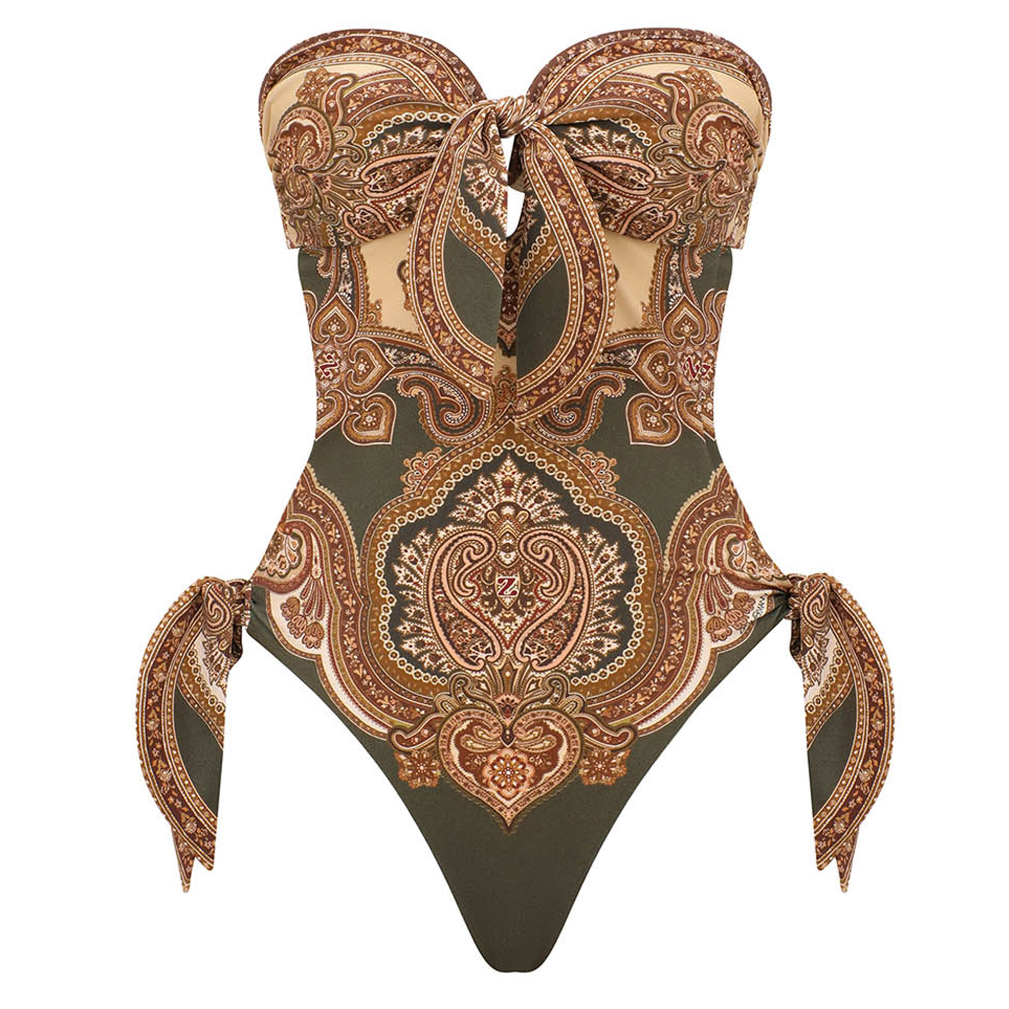 Mahon Scarf Tie One-Piece Swimsuit