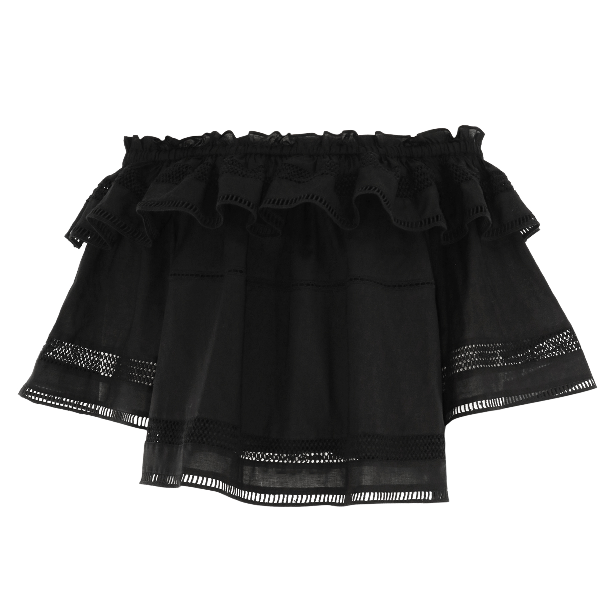 Angela Off-The-Shoulder Ruffle Top