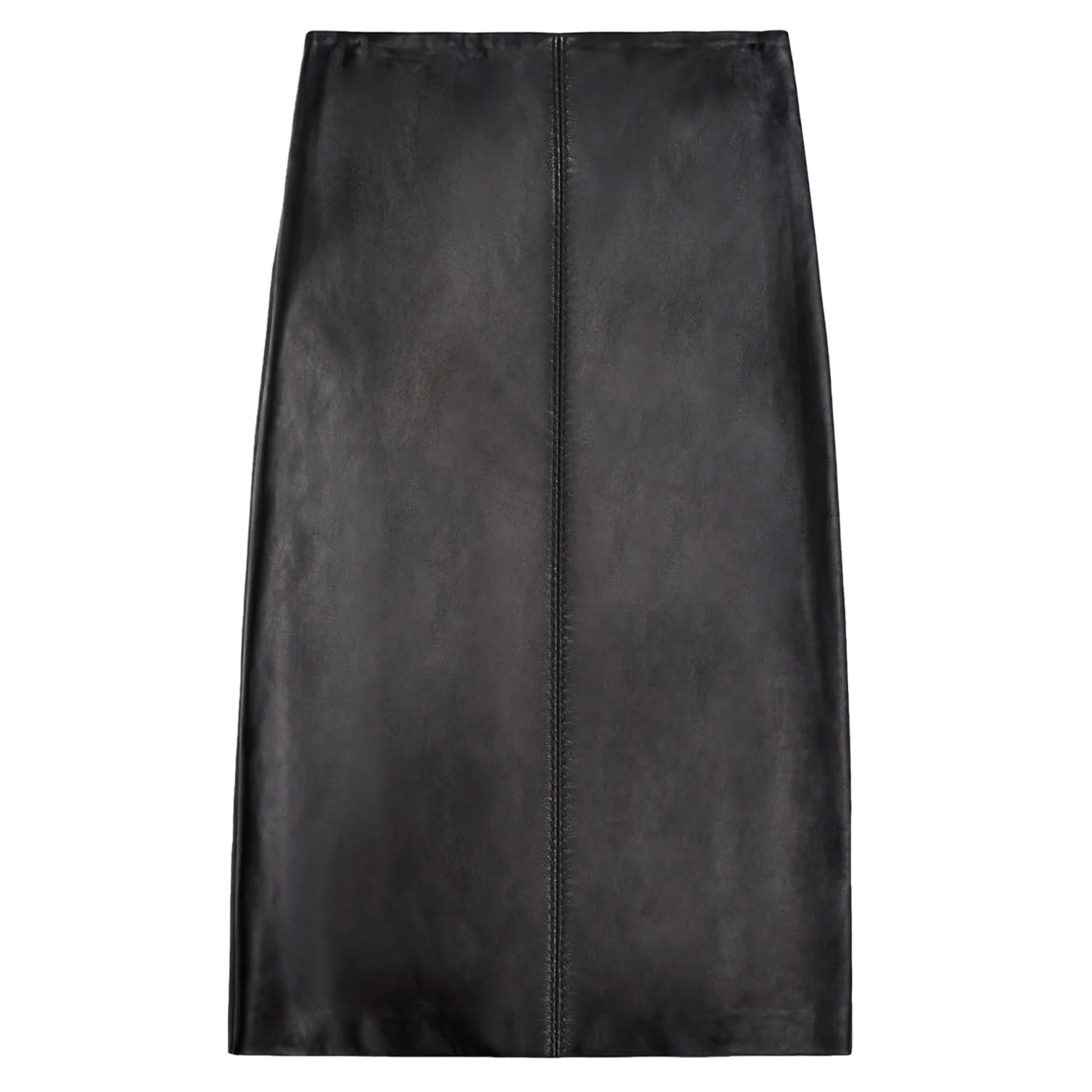 Paper Leather Pencil Skirt