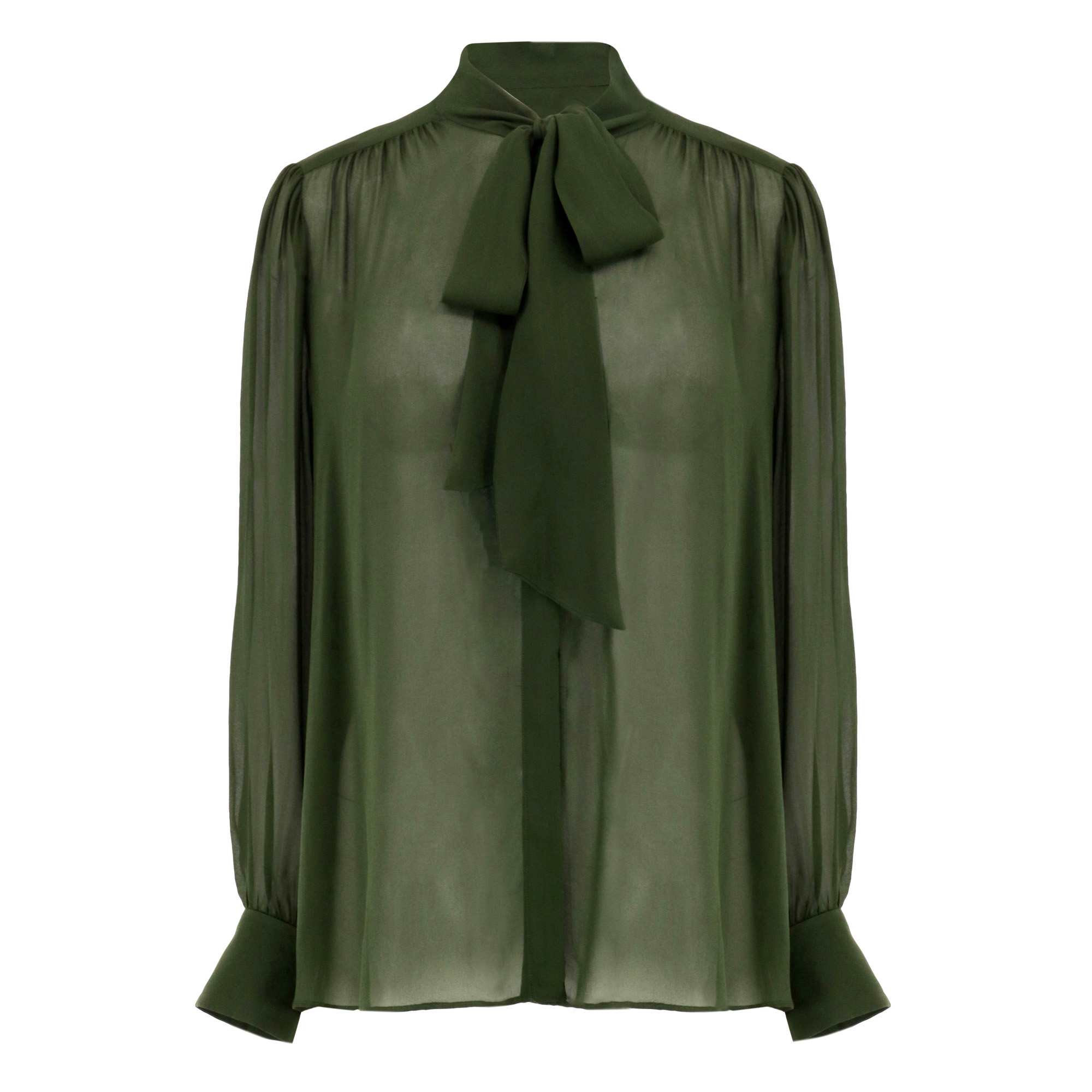 Thayer Tie Neck Slouchy Blouse