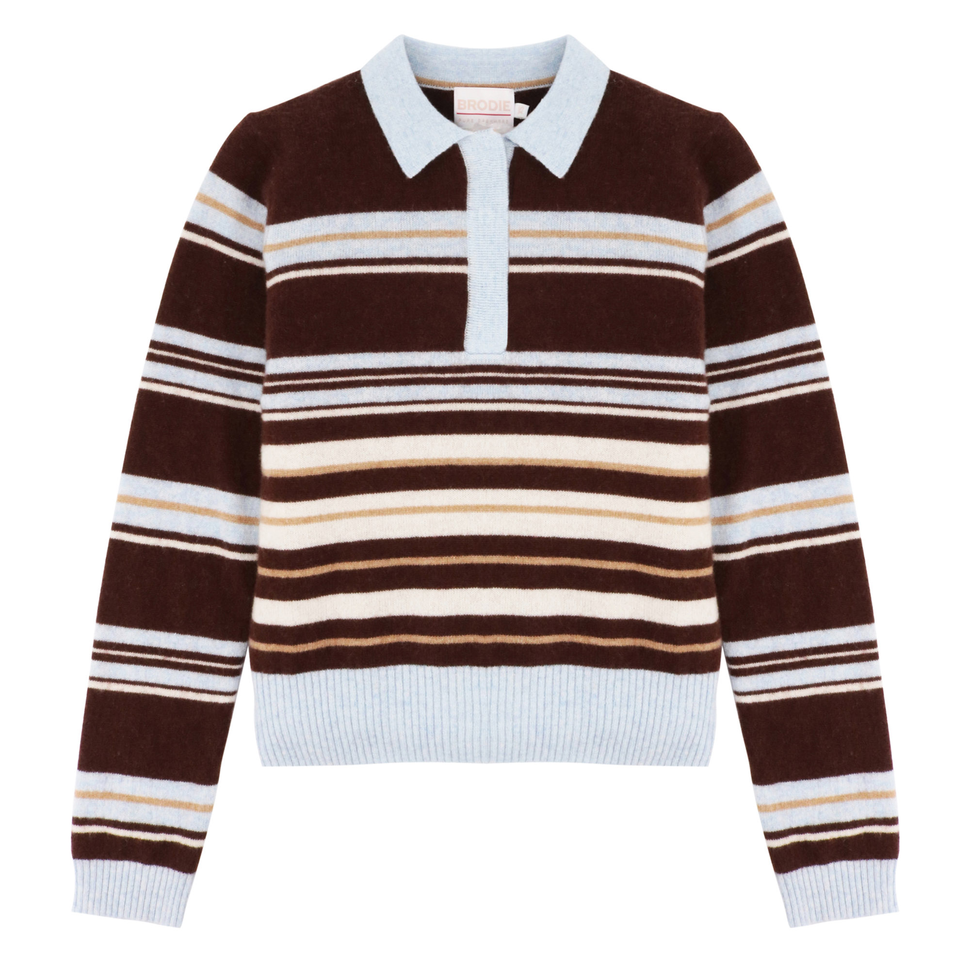 Slim Fit Stripe Polo