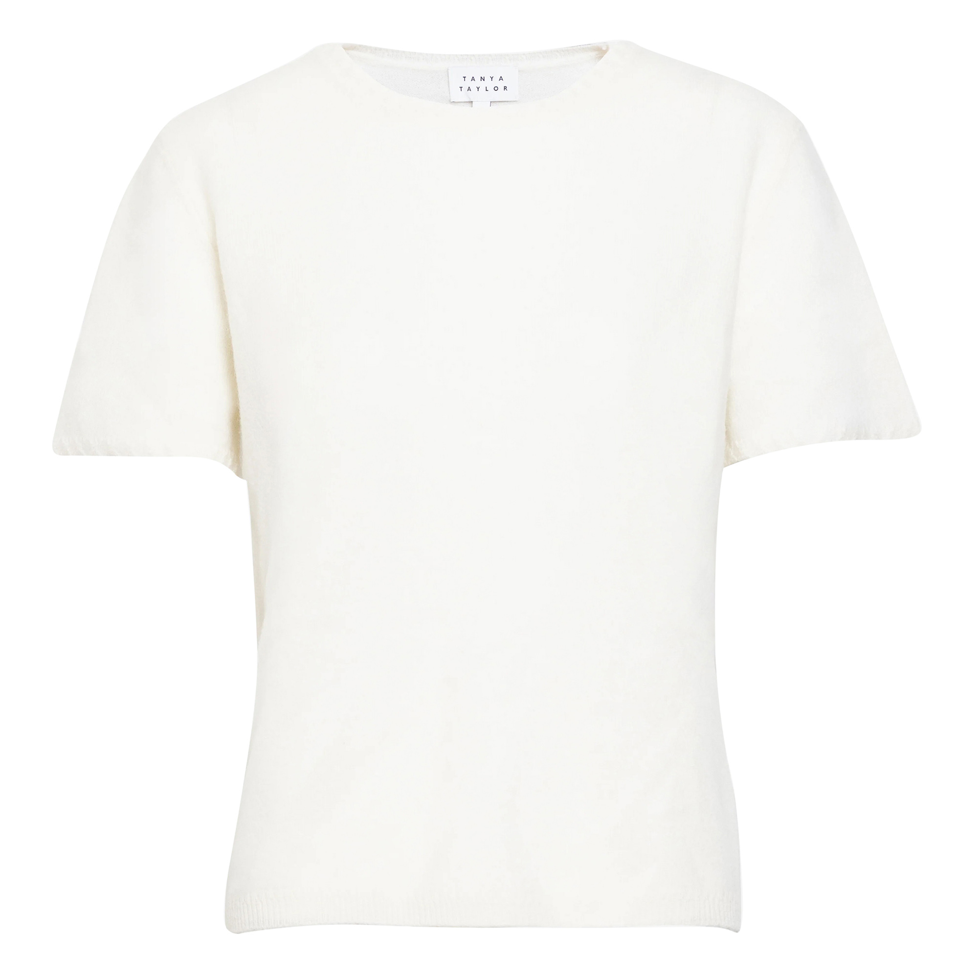 Dailey Short Sleeve Cashmere T-Shirt Sweater