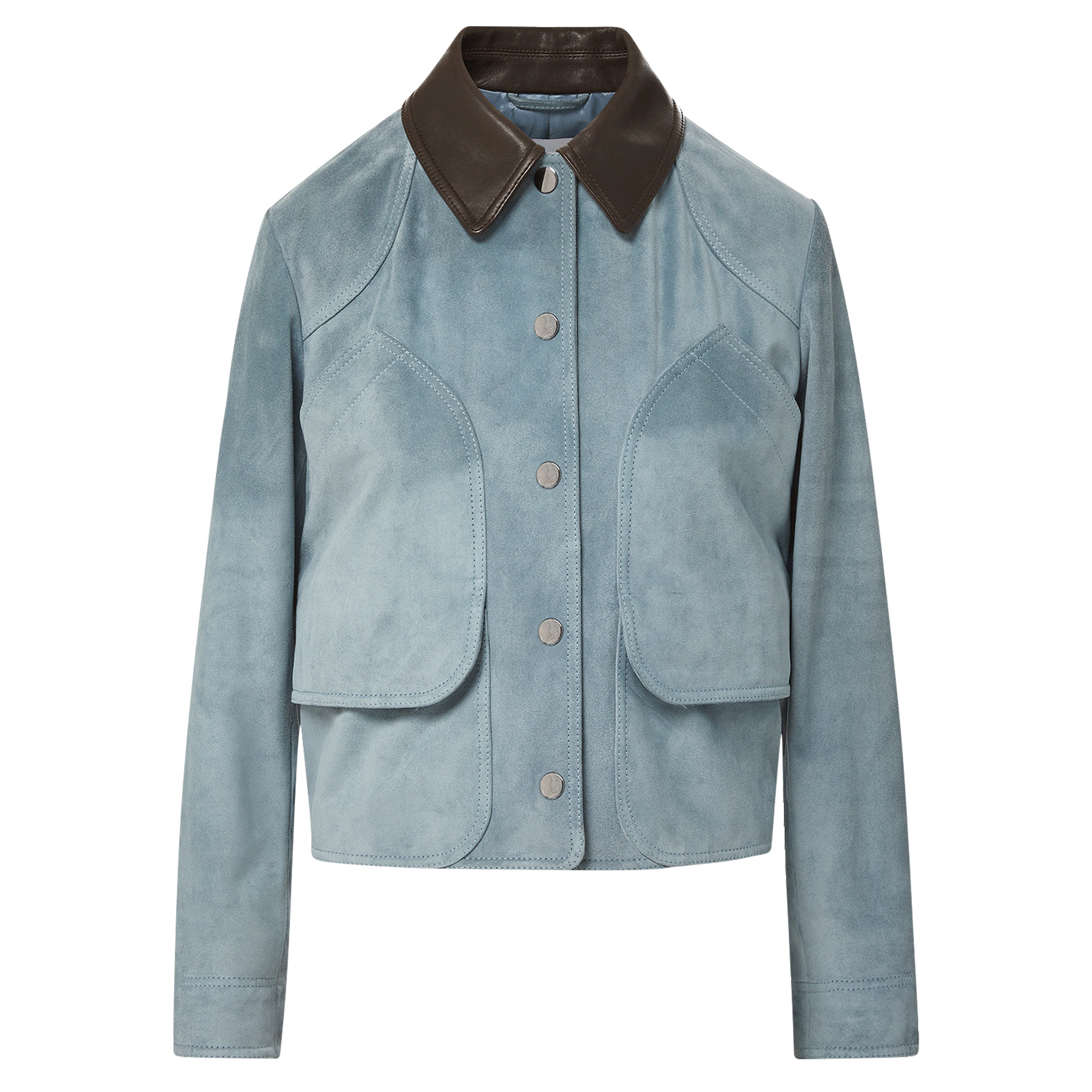Walters Cropped Suede Barn Jacket