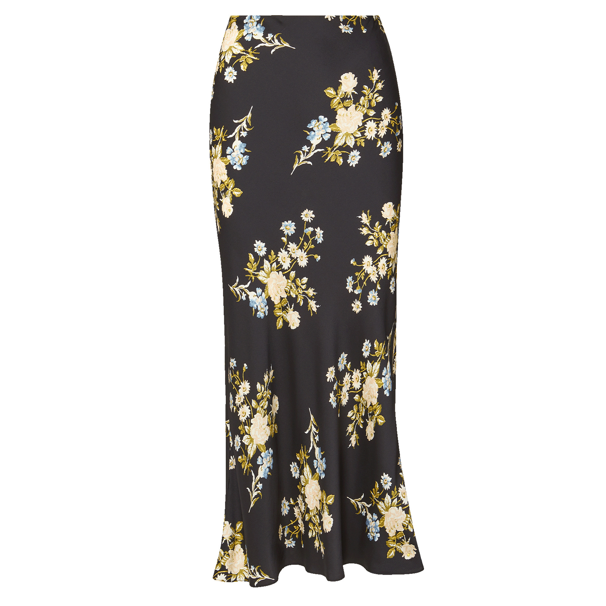 Clover Floral Midi Skirt