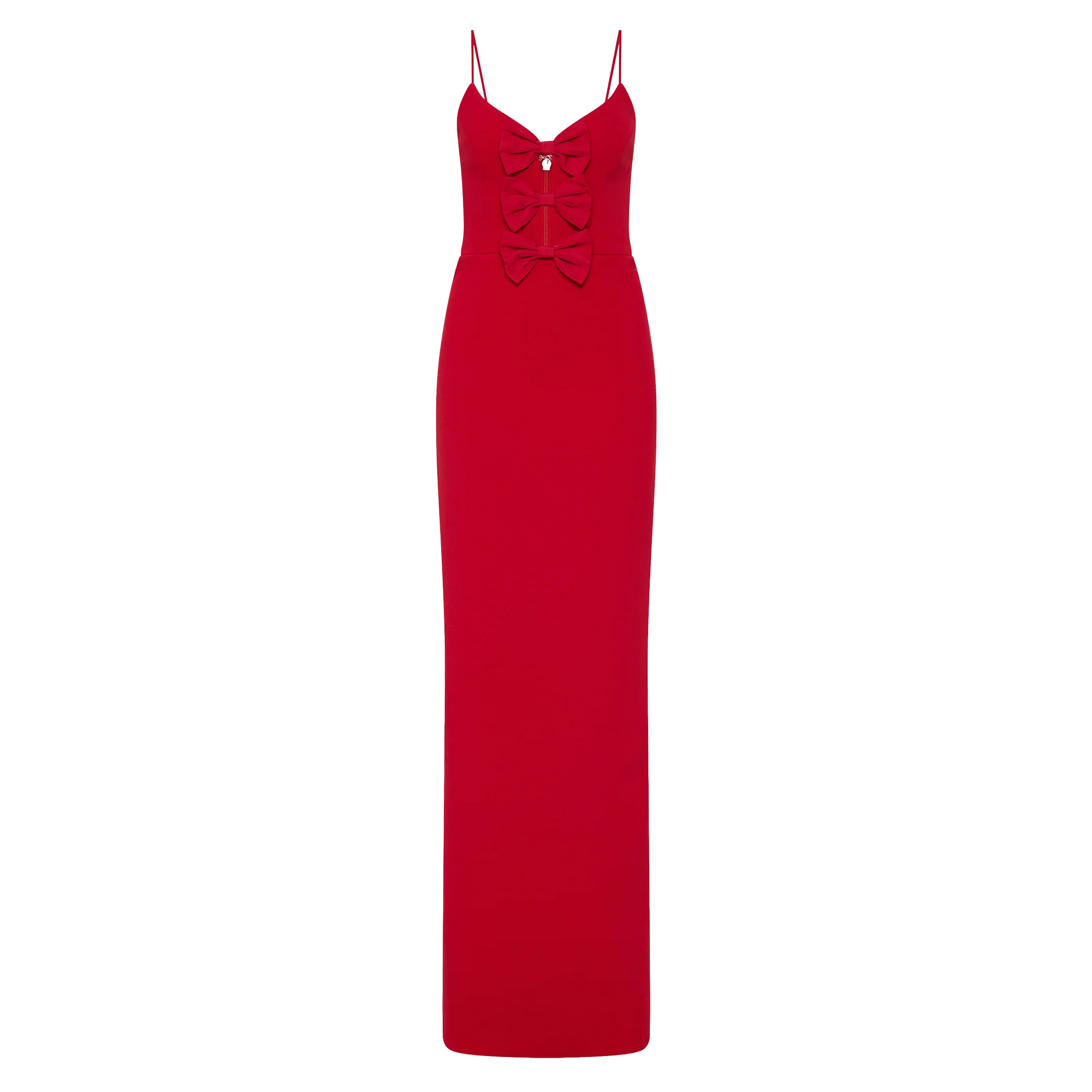 Precious Sleeveless Bow Detail Gown