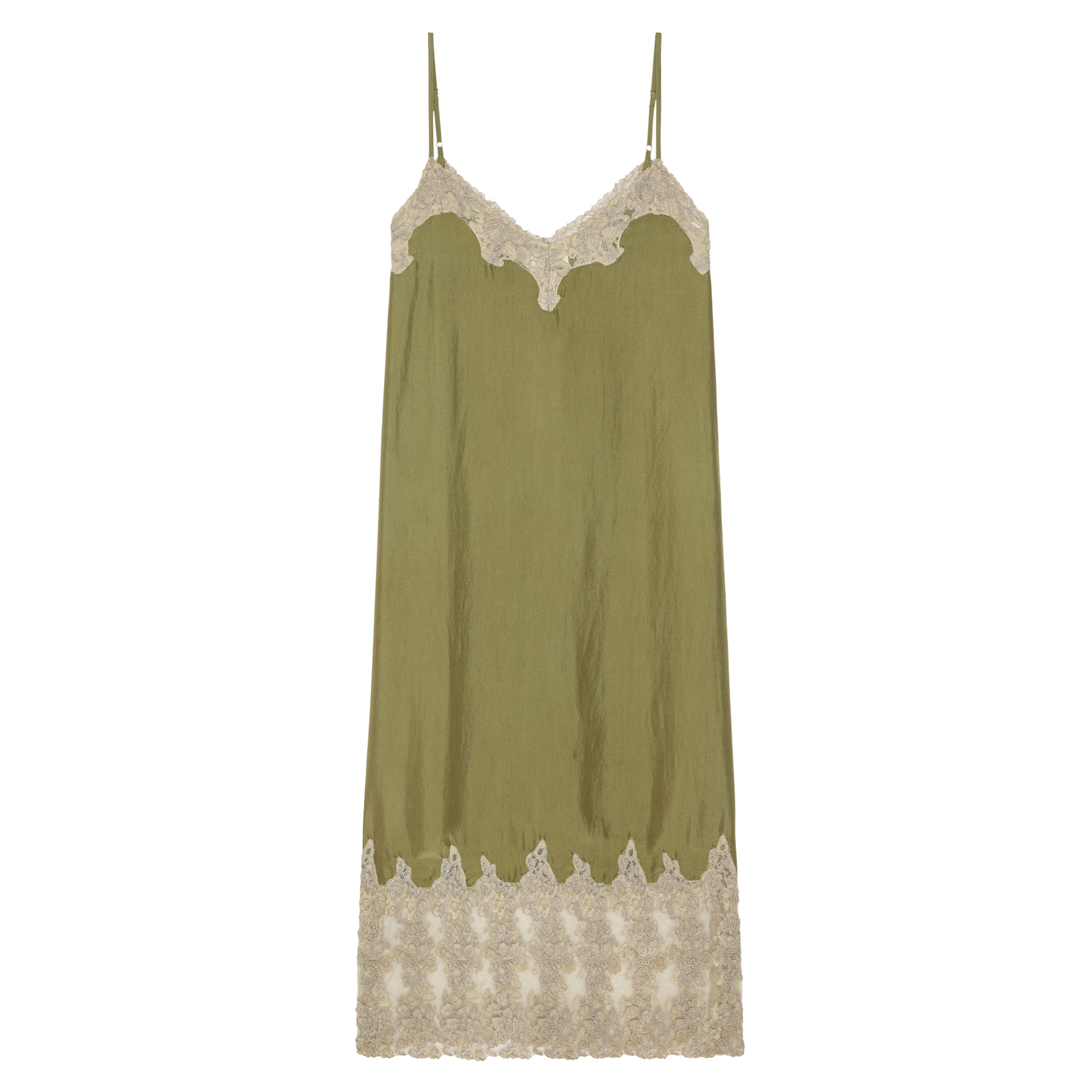 The Legacy Sleeveless Midi Slip Dress