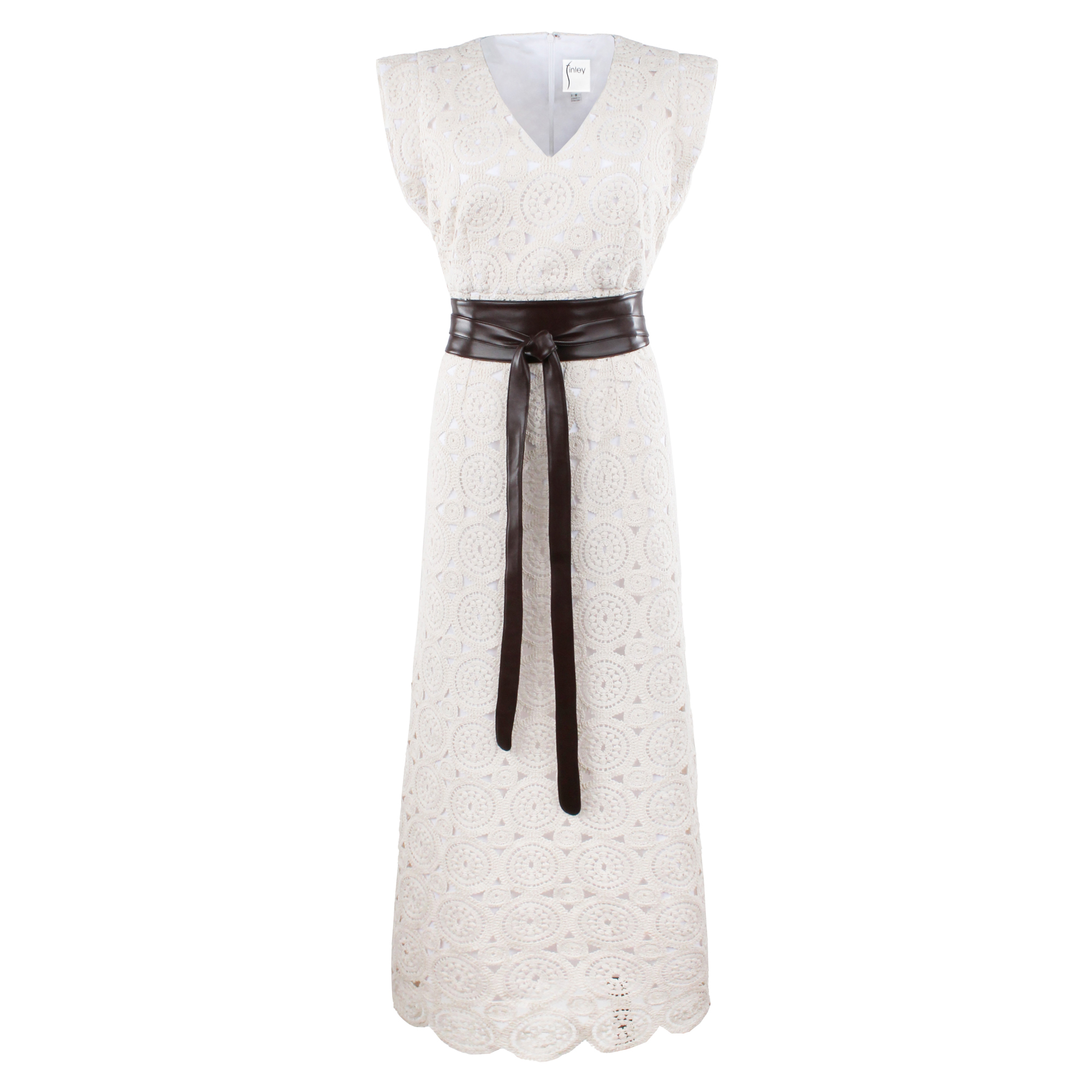 Belted Beverly Crochet Dress