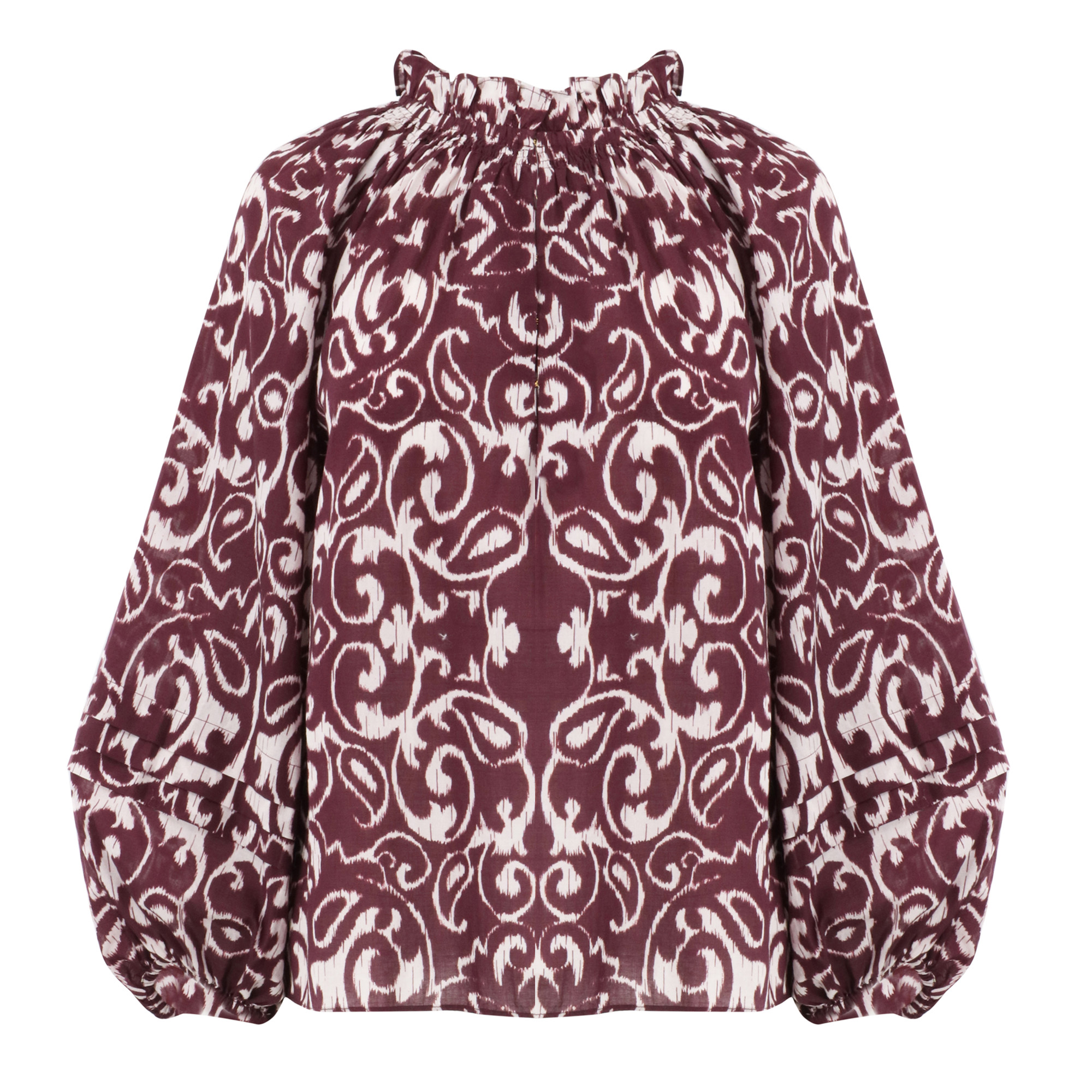 Donna Long Sleeve Pull-On Blouse