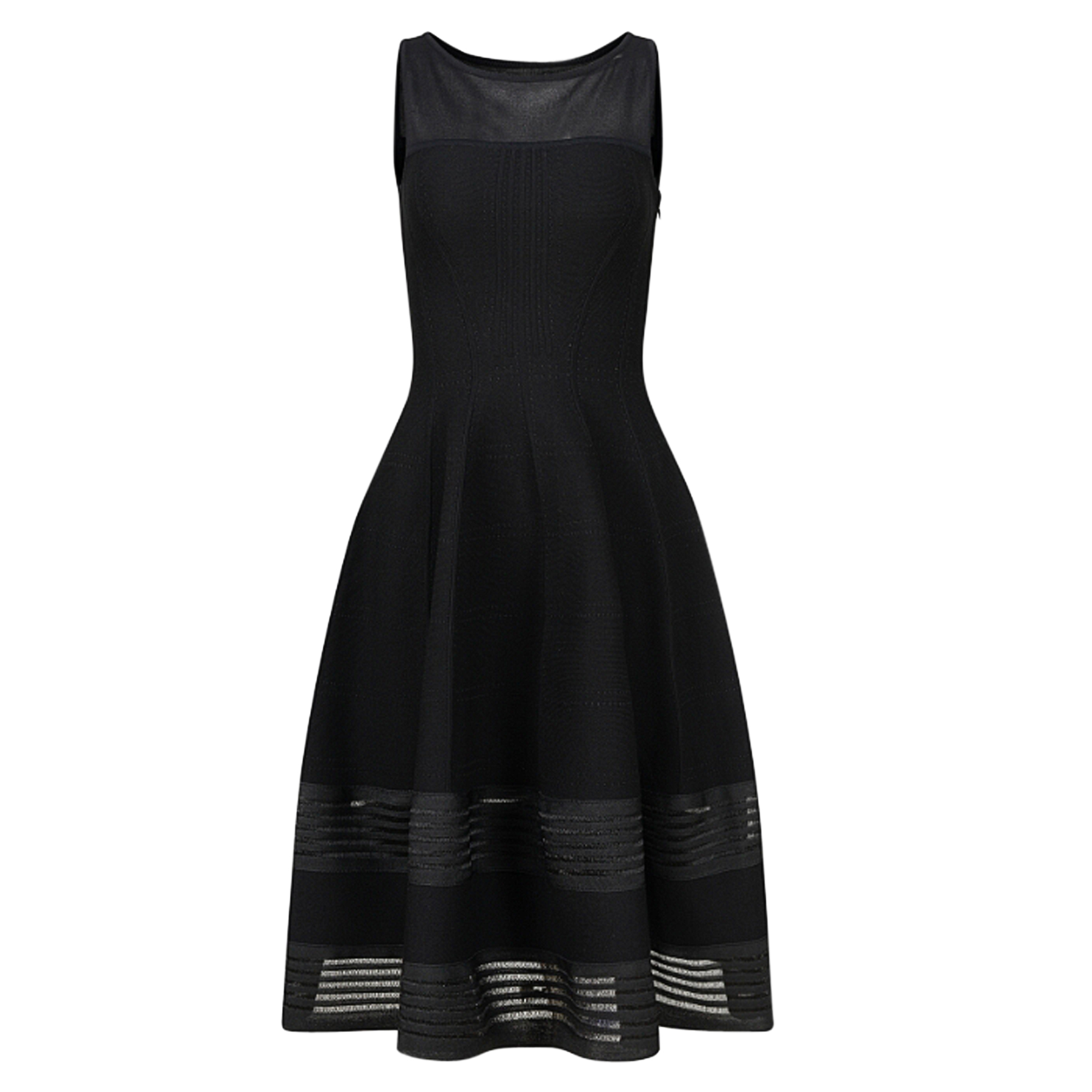 Zani Architectural Open-Stitch Dress