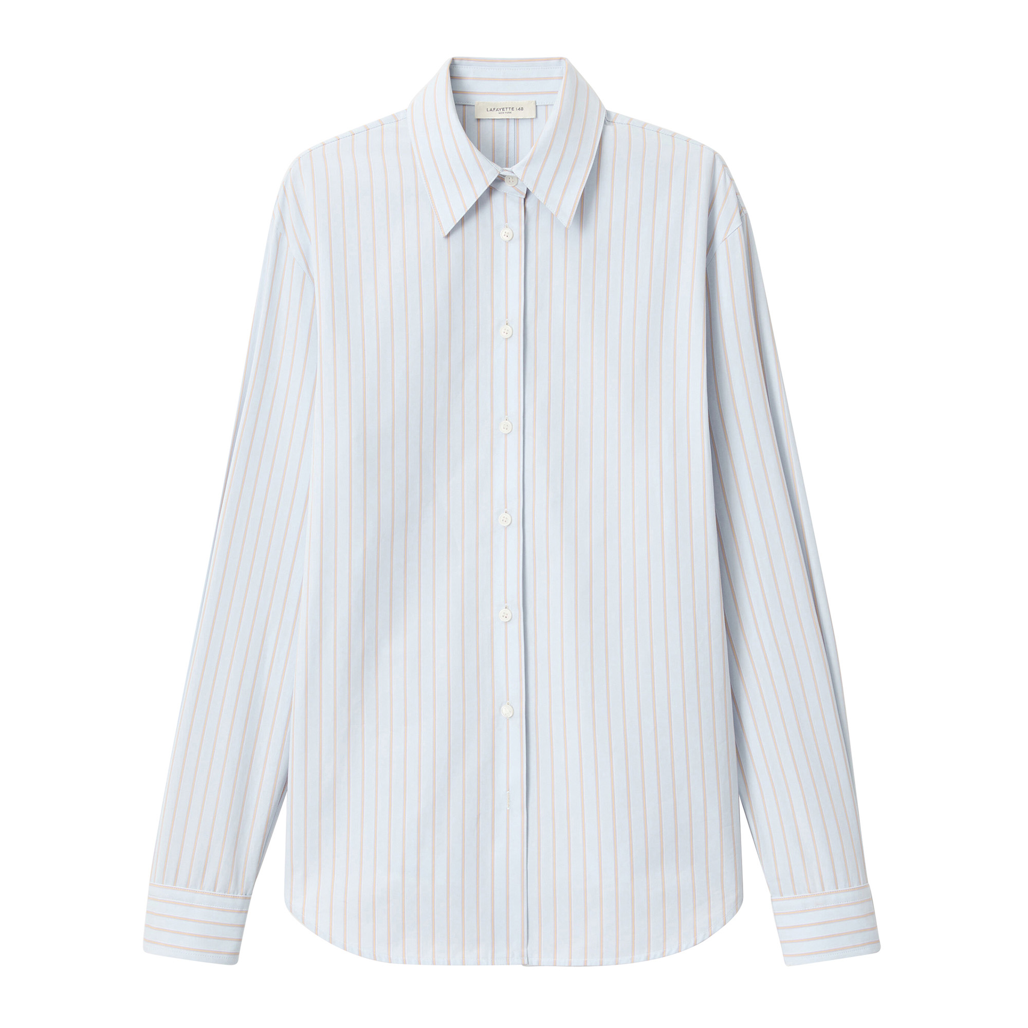 Fitted Cinched Waist Shirt