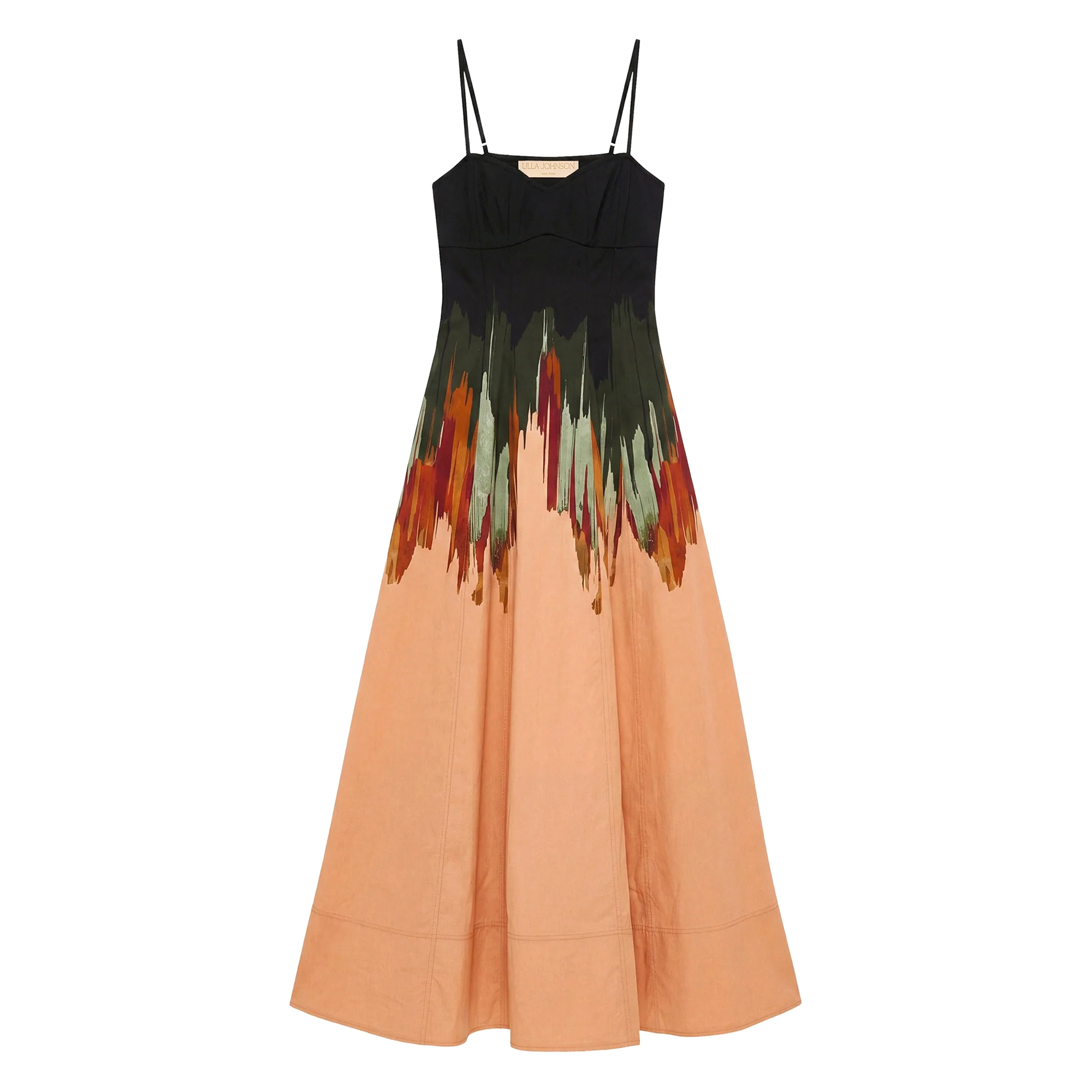 Fiora Sleeveless Cotton Midi Dress