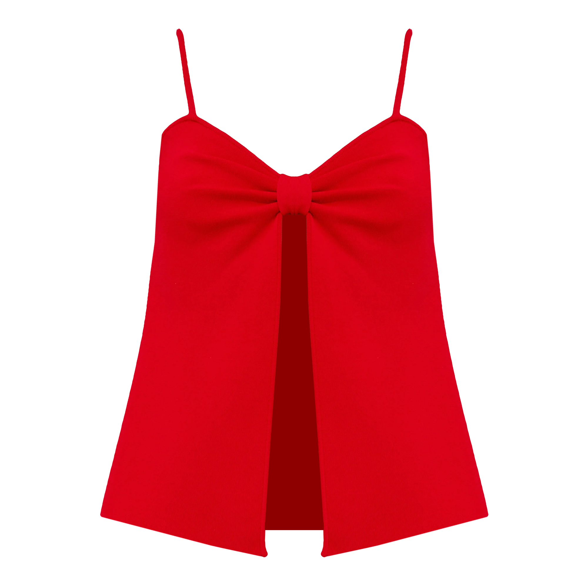 Lennon Sleeveless Open-Front Knit Top