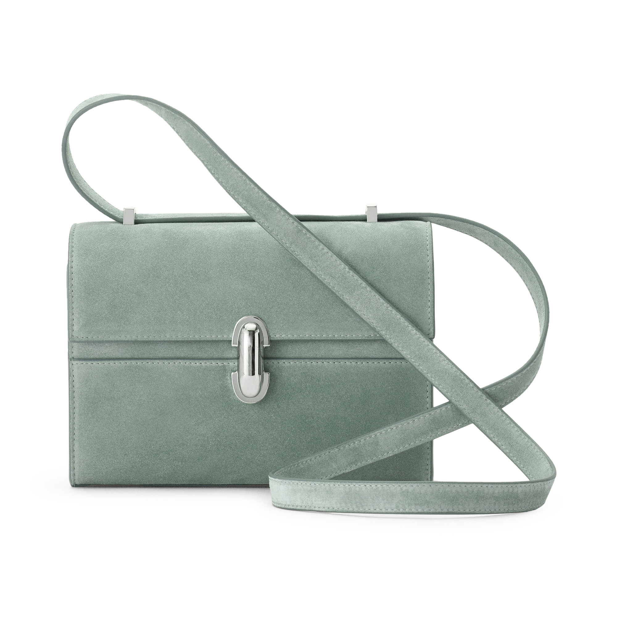 Symmetry 19 Crossbody In Suede