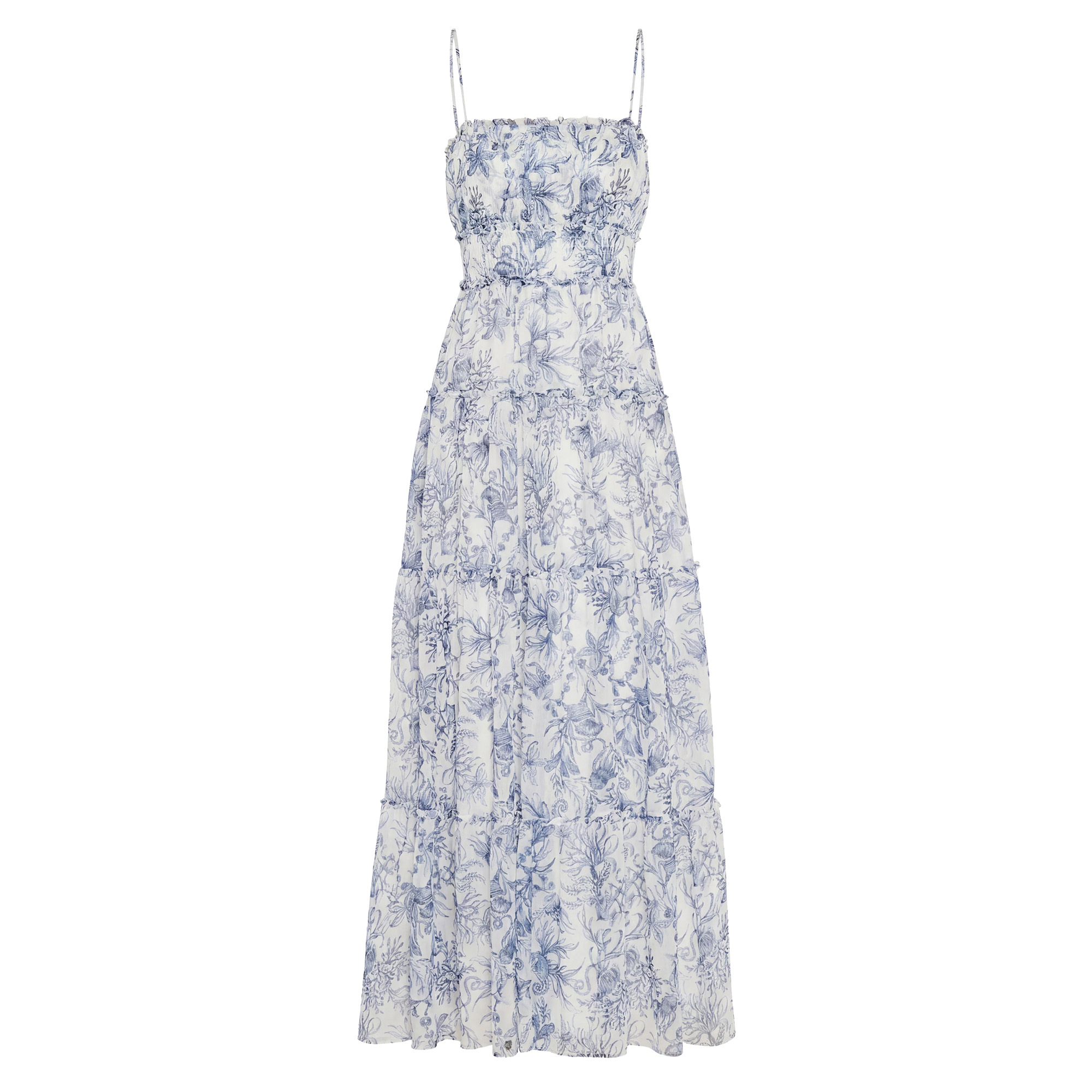 Willow Sleeveless Tiered Maxi Dress