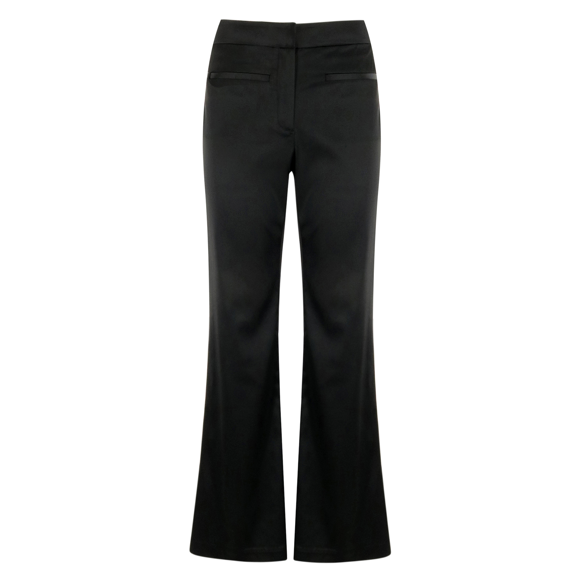 Vespera Satin Low Rise Pant