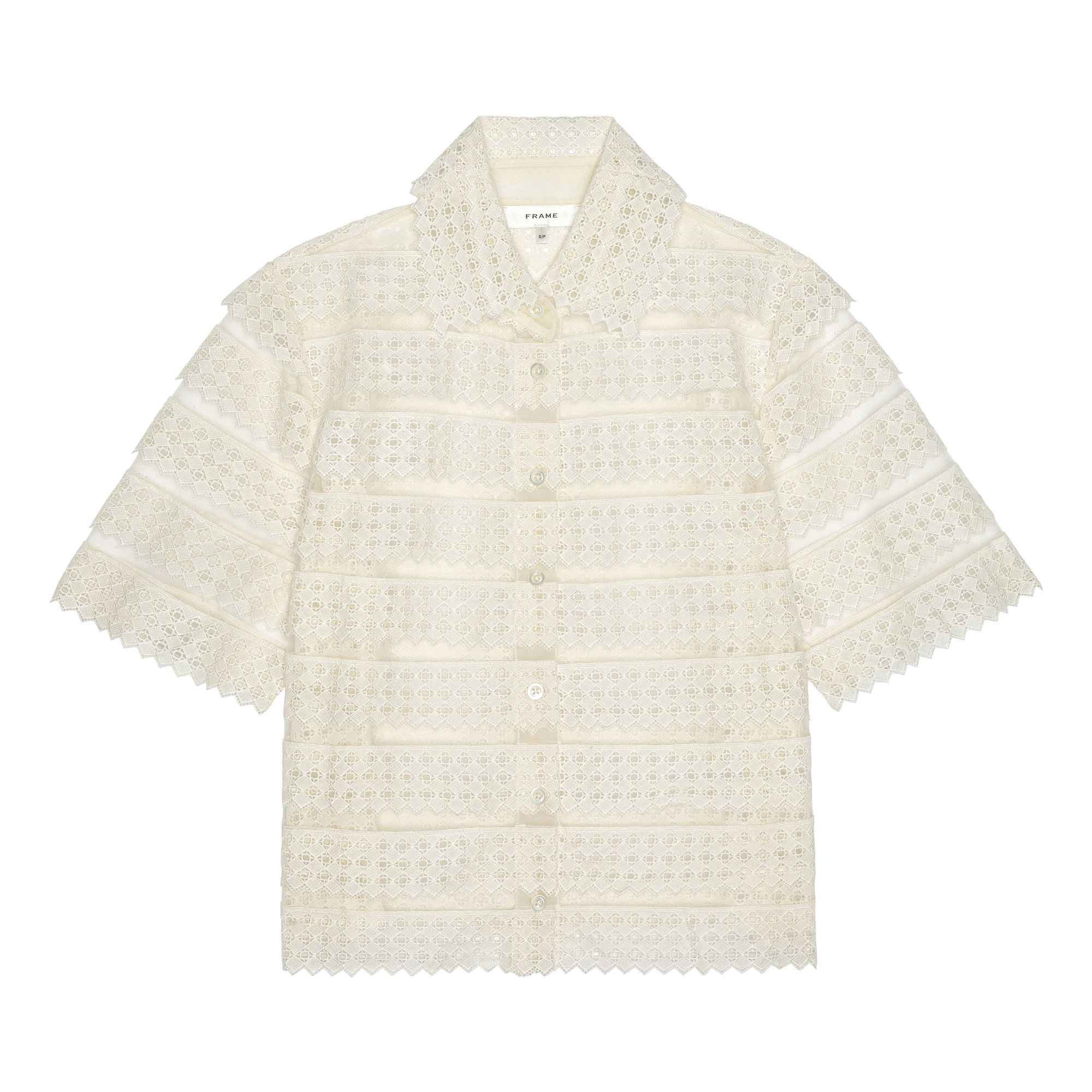 The Lattice Crochet Blouse