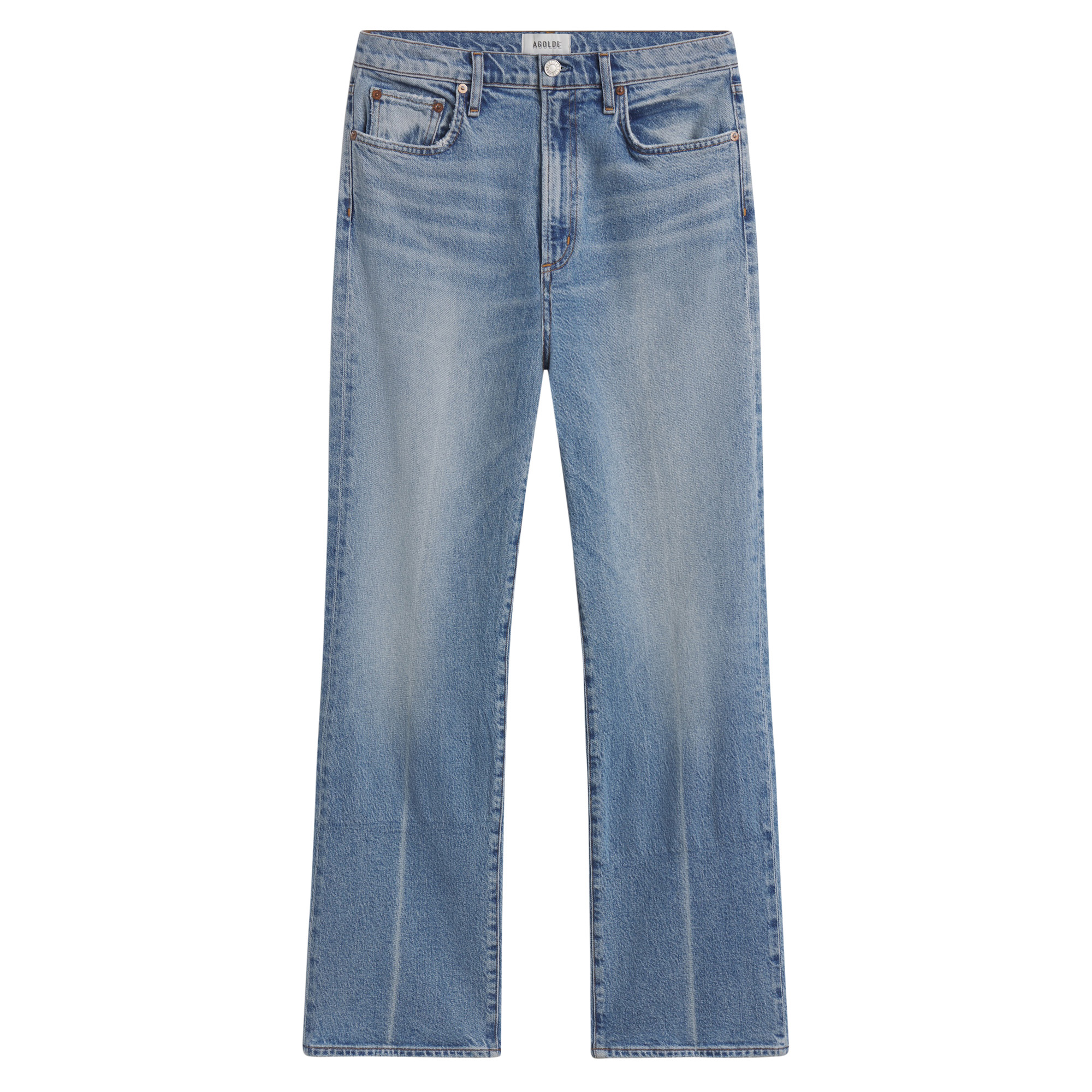 Harper High-Rise Straight-Leg Jean