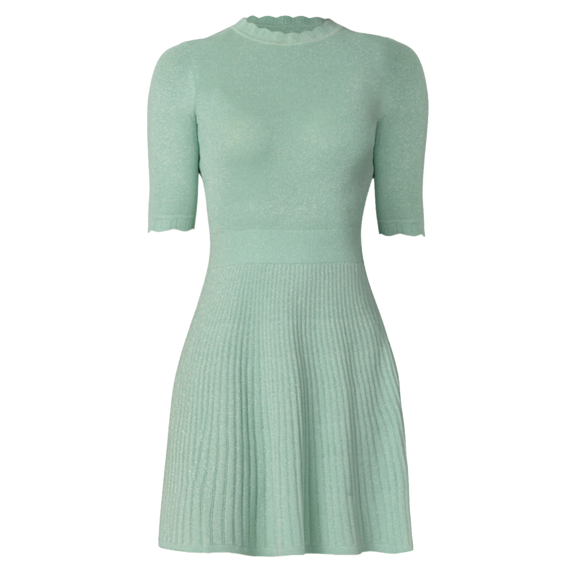 Warren Short Sleeve Knit Mini Dress