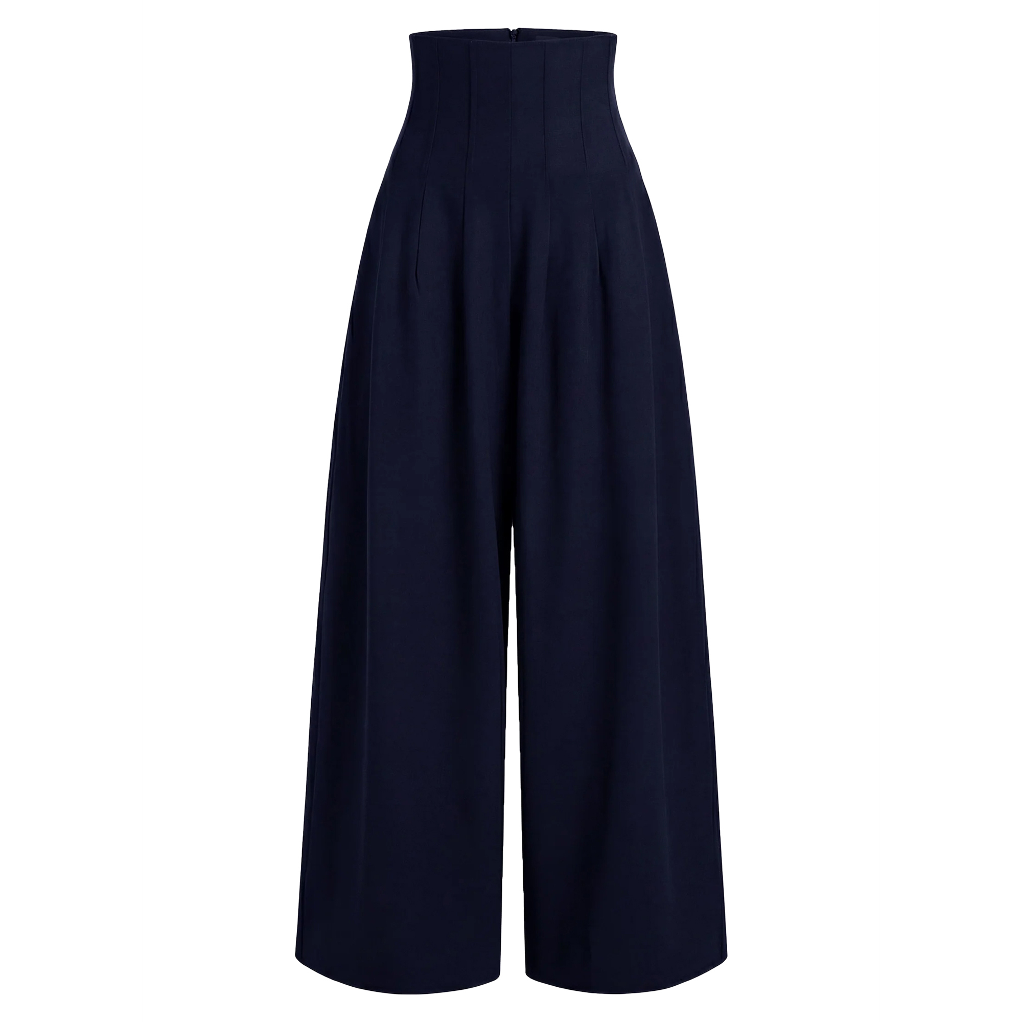 High Waist Wide Leg Trouser