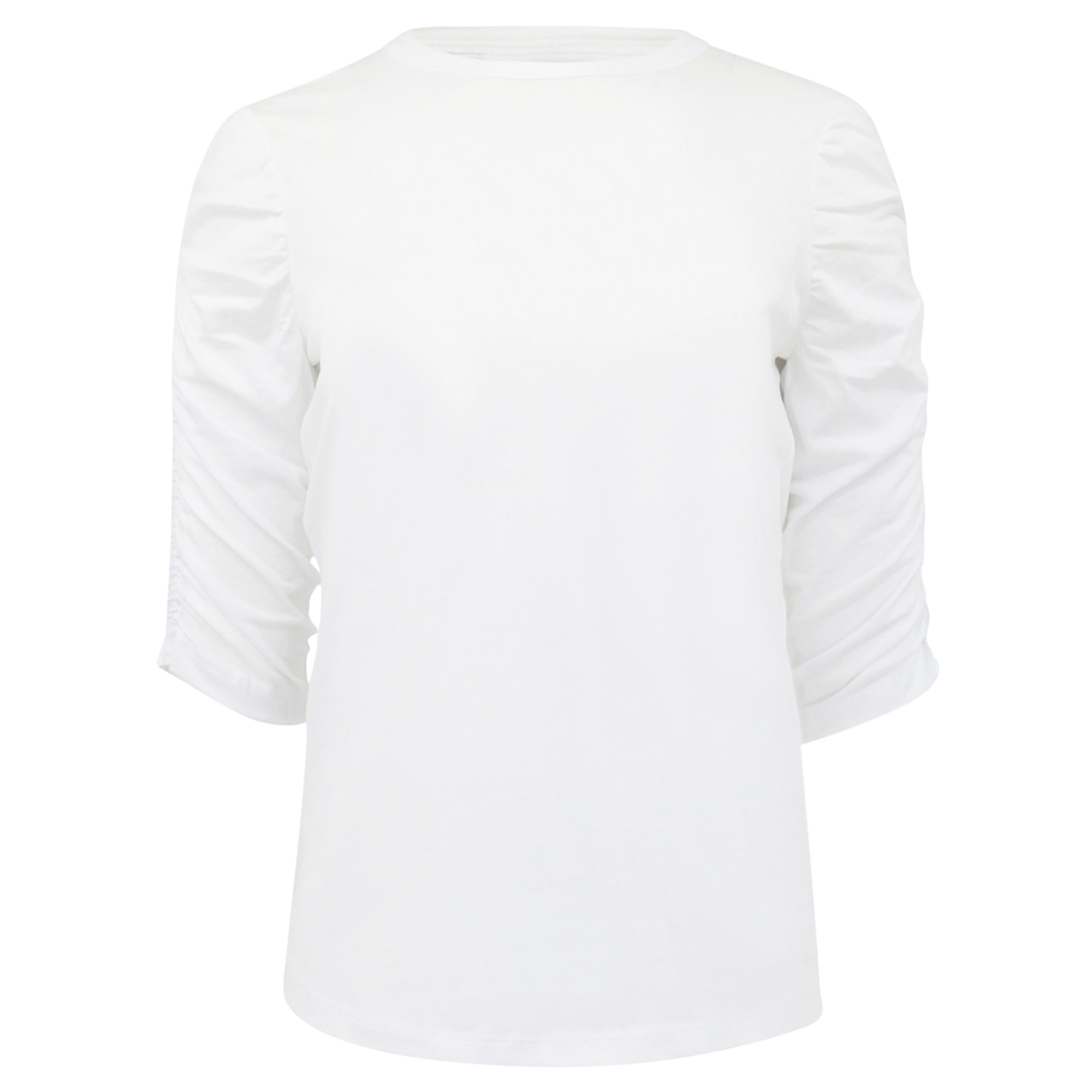 Waldorf Ruched-Sleeve Tee