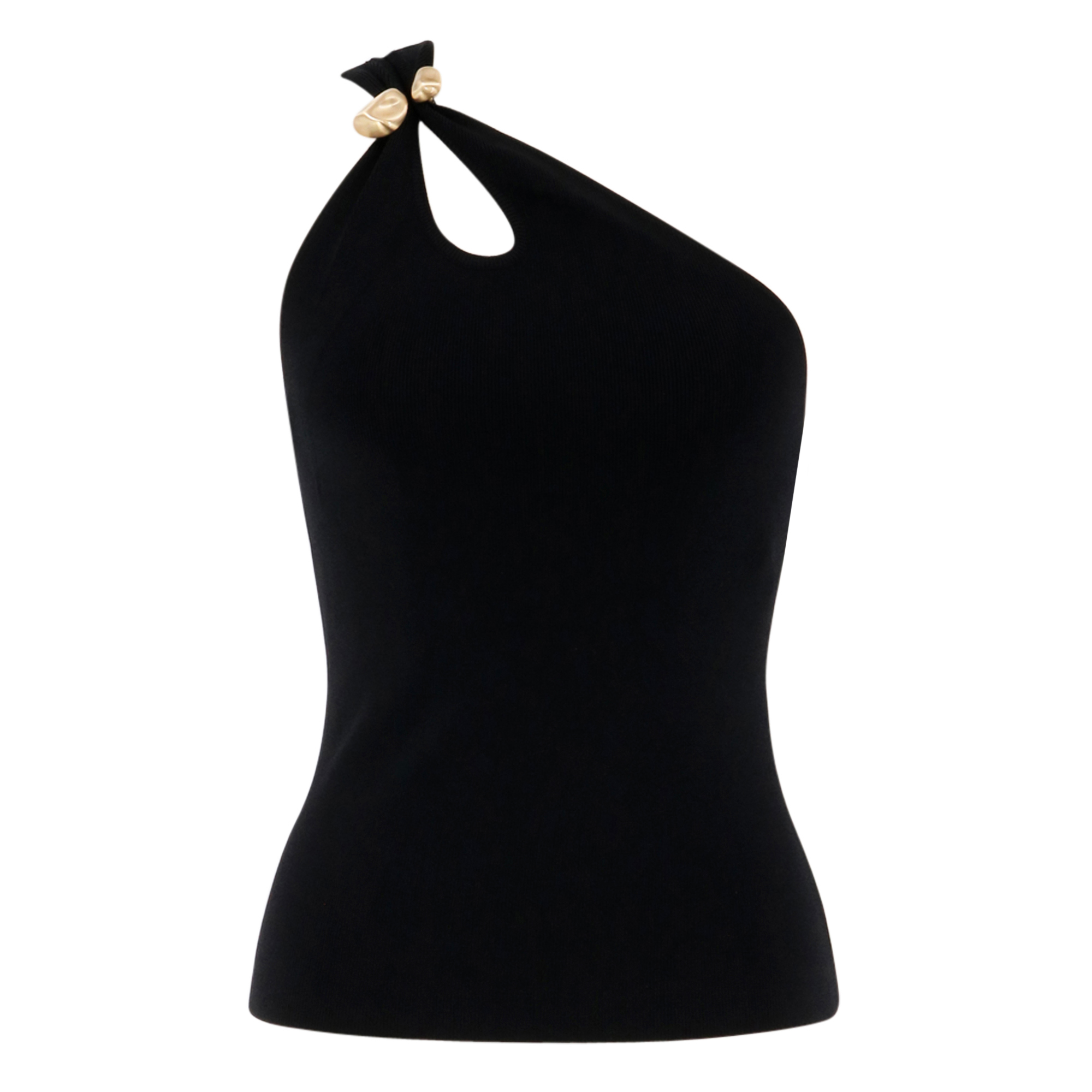 Anouk One-Shoulder Knit Top