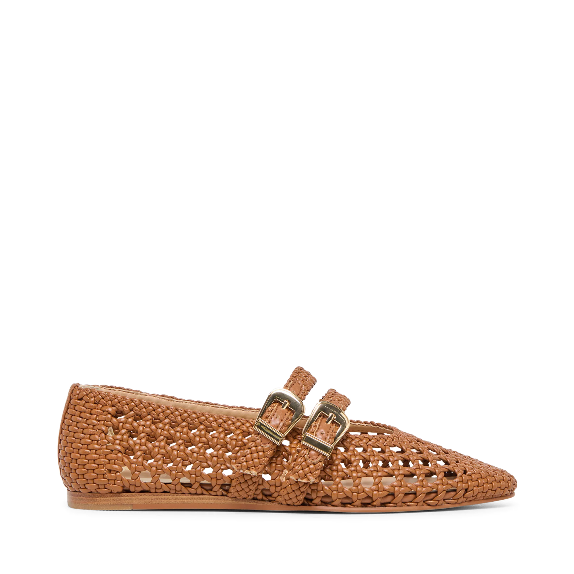 Woven Mary Jane Ballet Flat