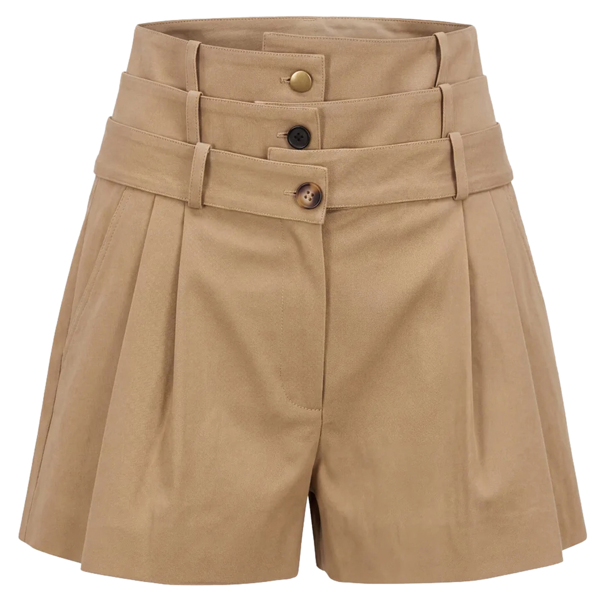 Triple Waistband Shorts