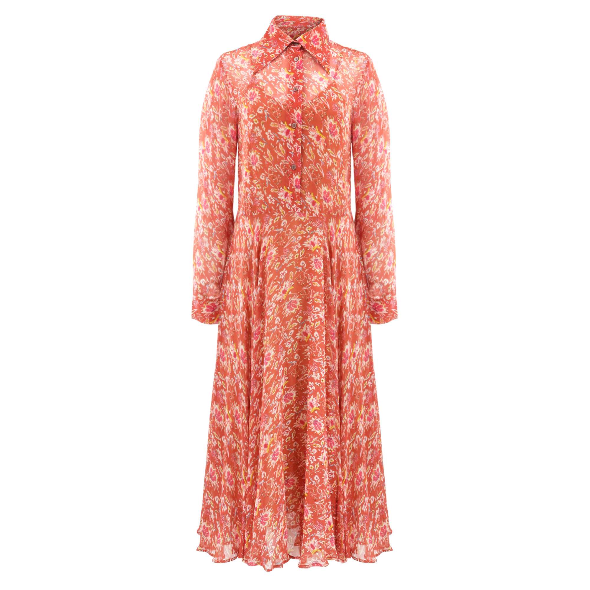 Aelin Sunset Ember Dress