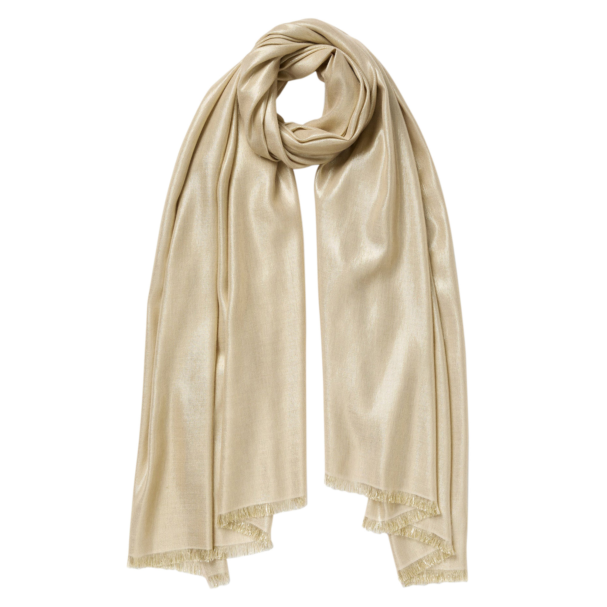 The Mercury Metallic Cashmere Scarf