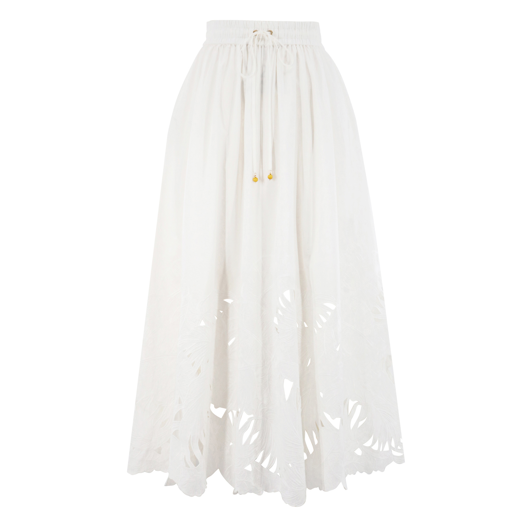 Mahon Embroidered Midi Skirt