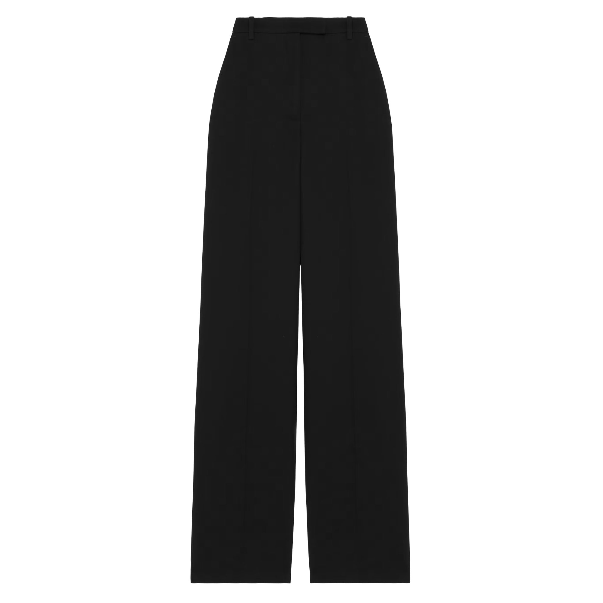 High-Waisted Tailored Trousers