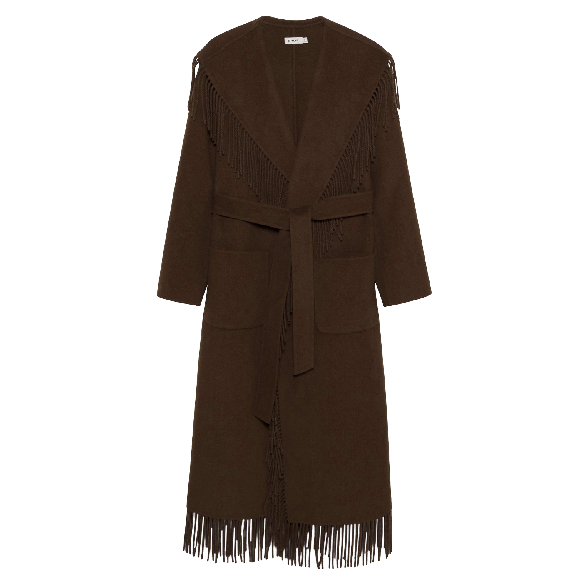 Carrie Fringe Robe Coat