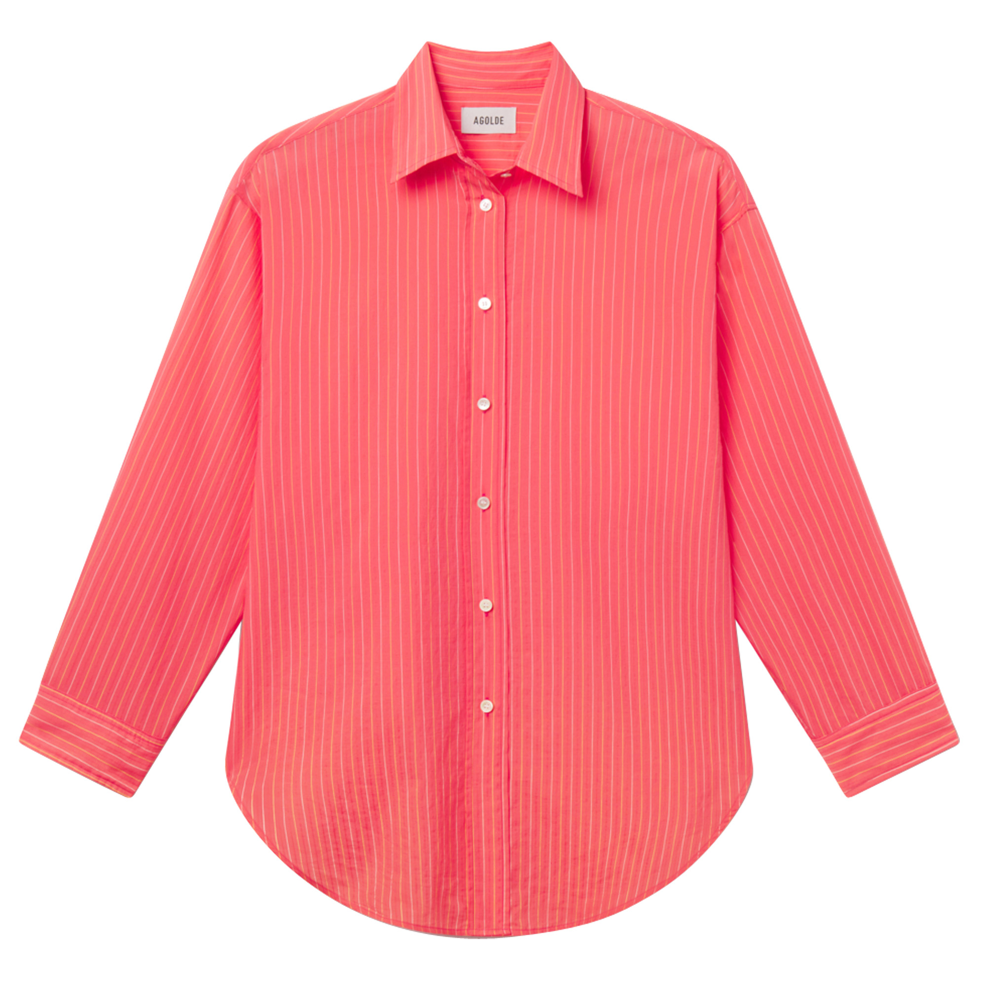 Sona Long Sleeve Striped Button-Up Shirt