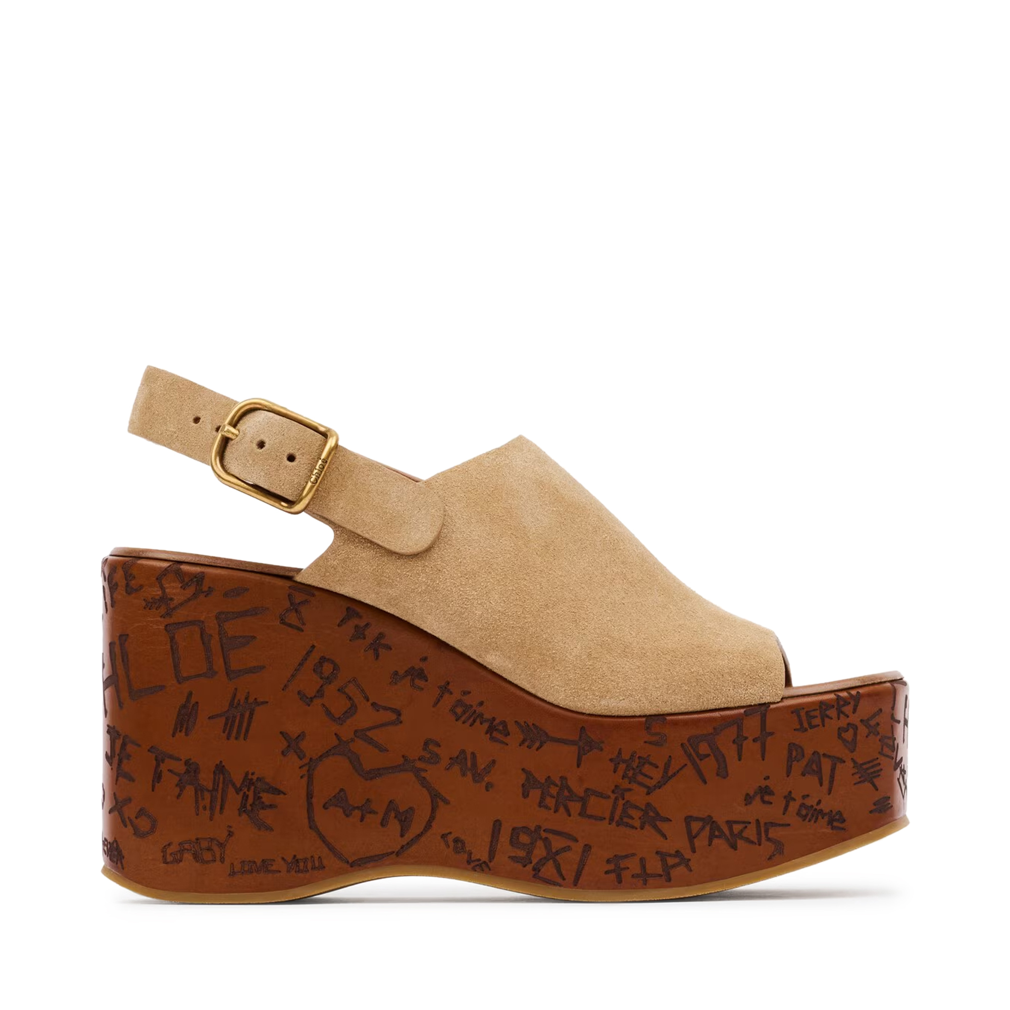 Maxime Platform Wedge Sandals