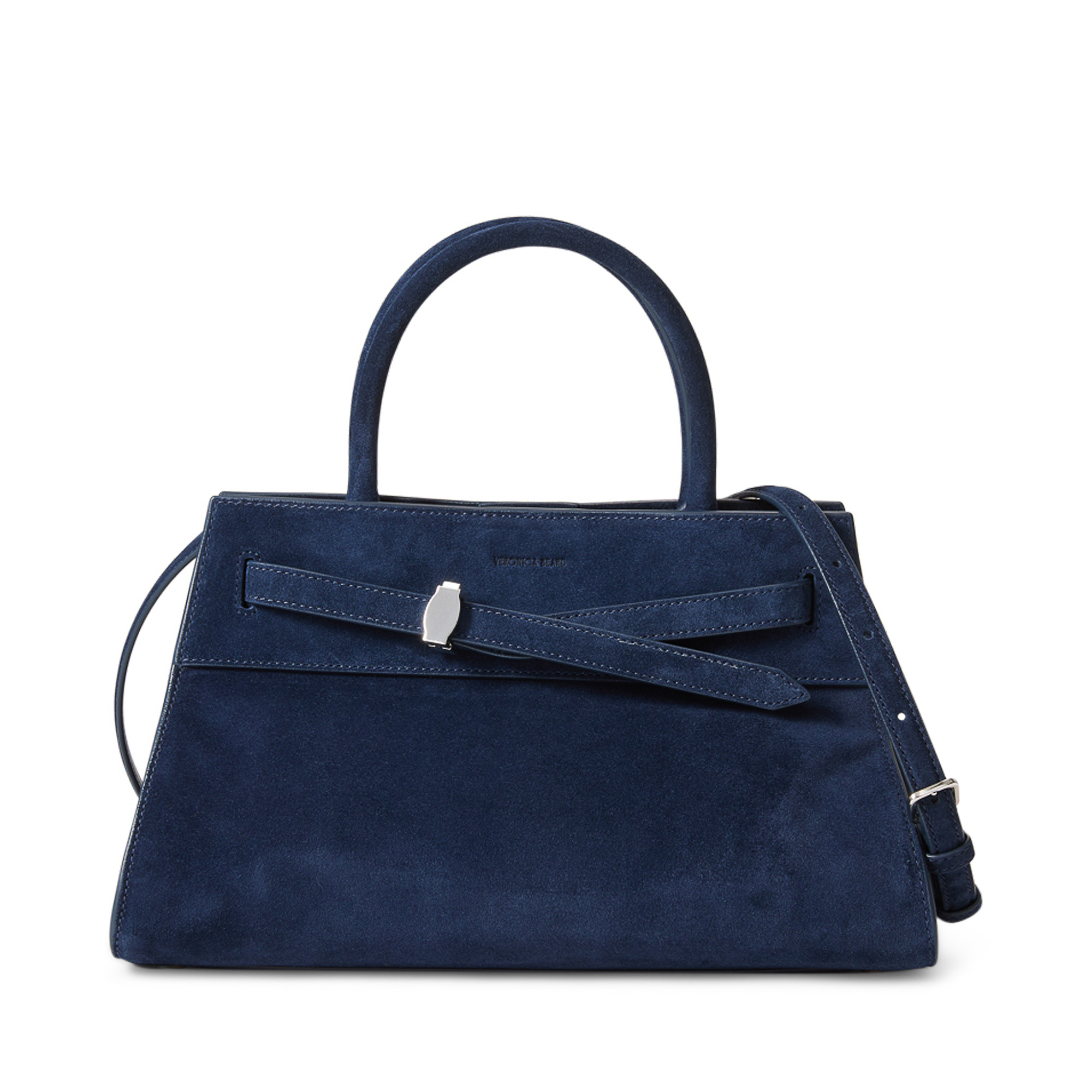 Suede Top Handle Dash Bag