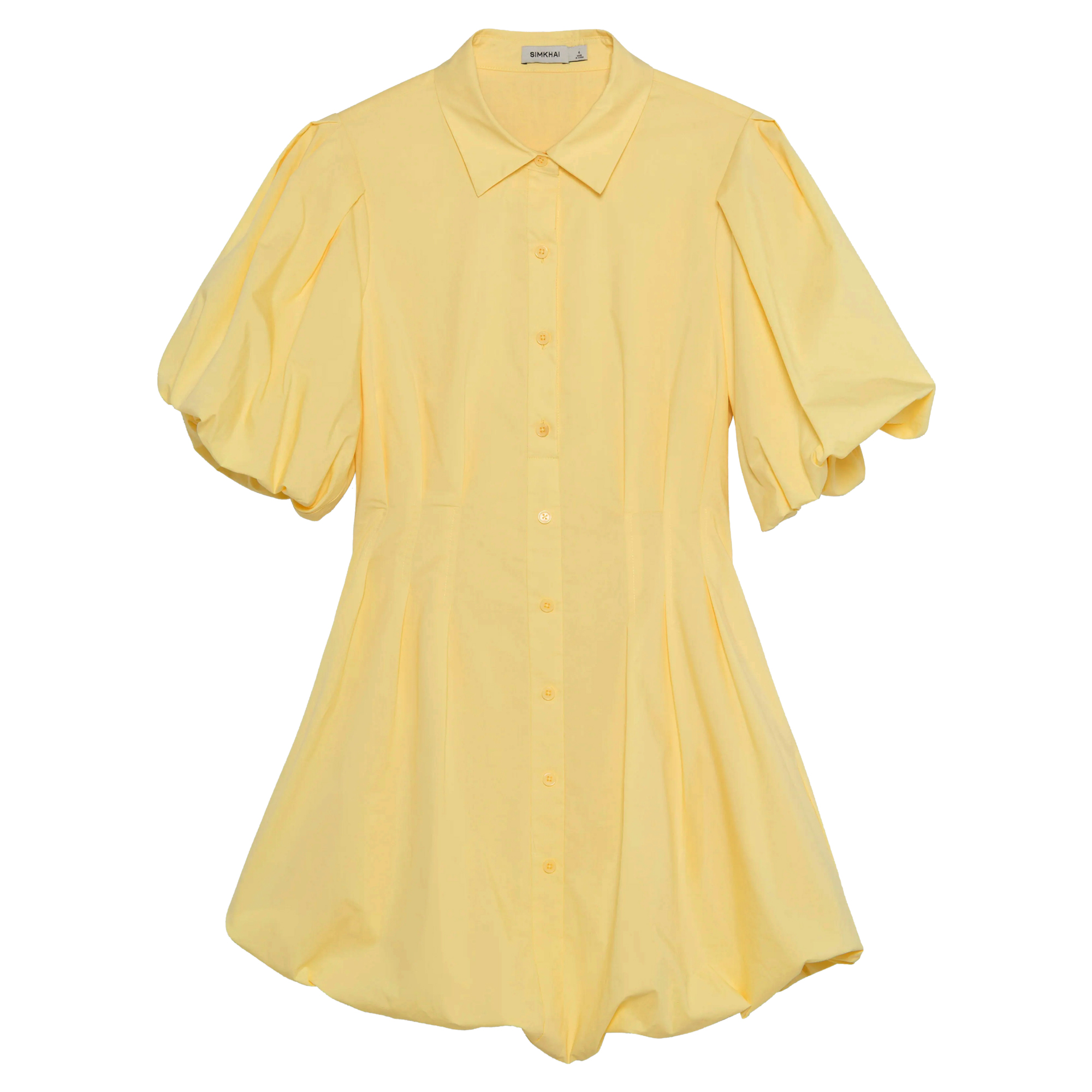 Cleo Short Sleeve Balloon Mini Dress