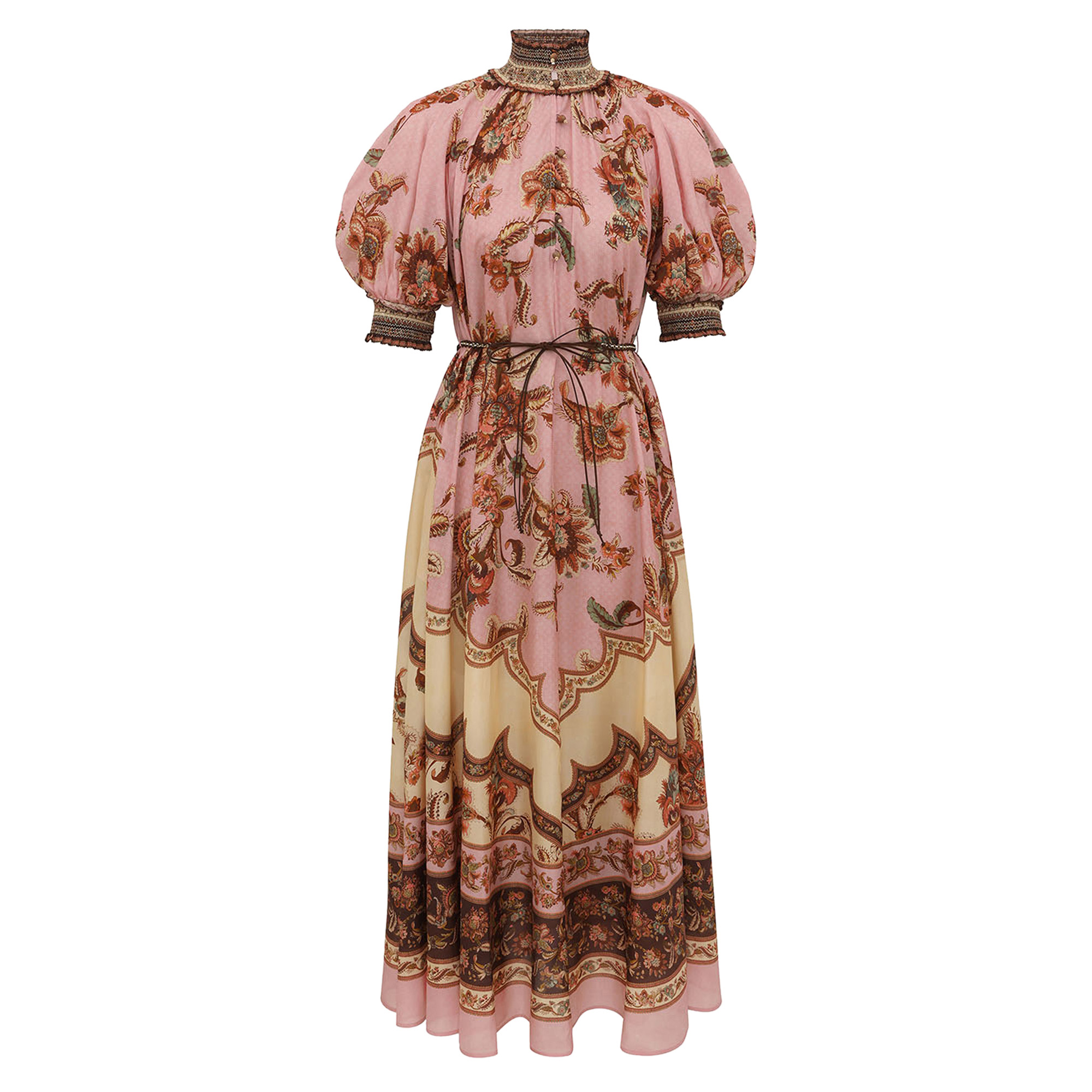 Aster Short Billow Sleeve Maxi Dress