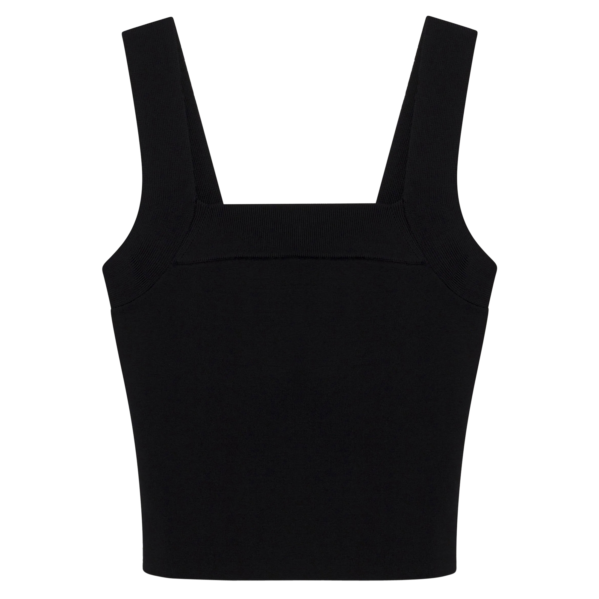 Madine Square Neck Knit Tank Top