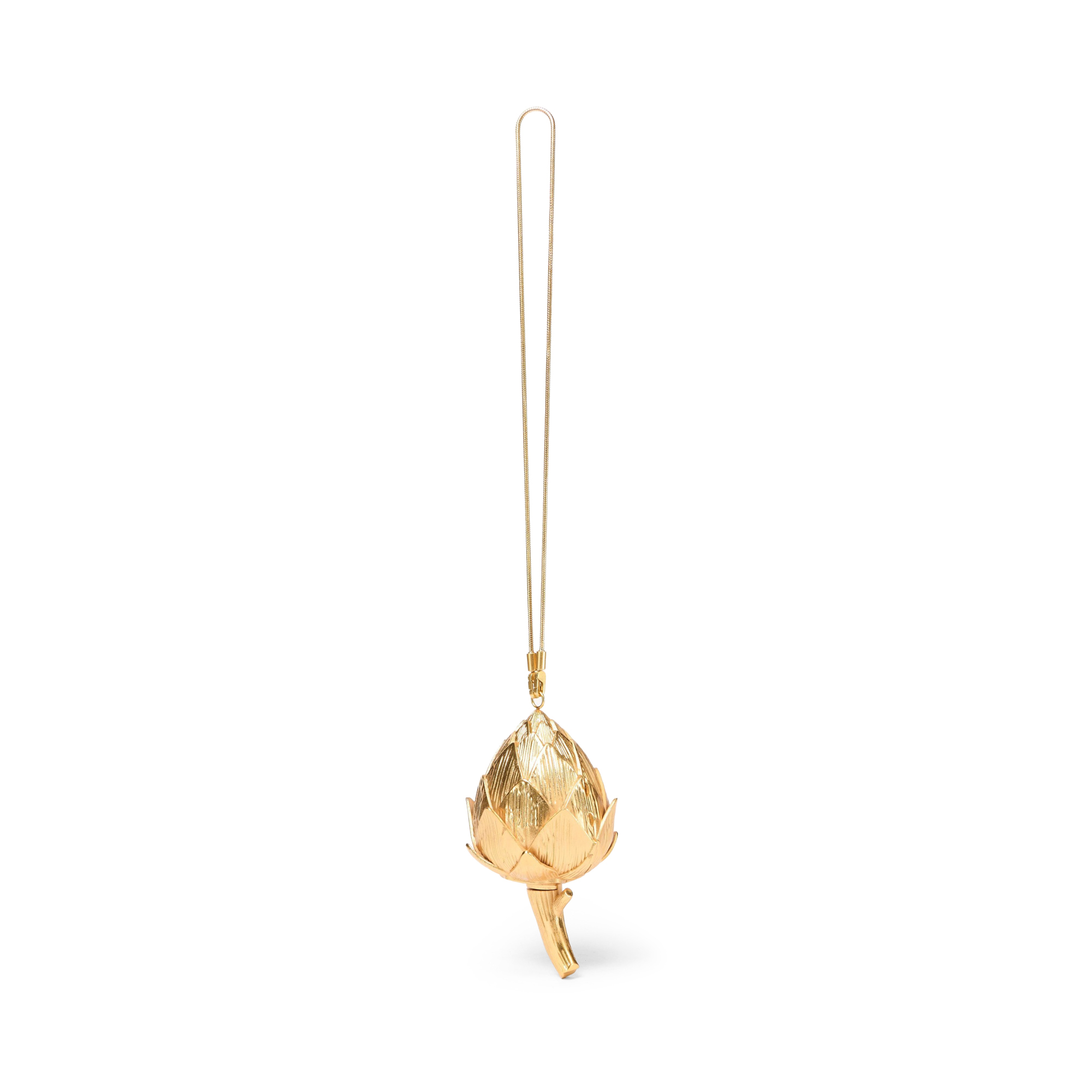 Isabella Metal Artichoke Clutch