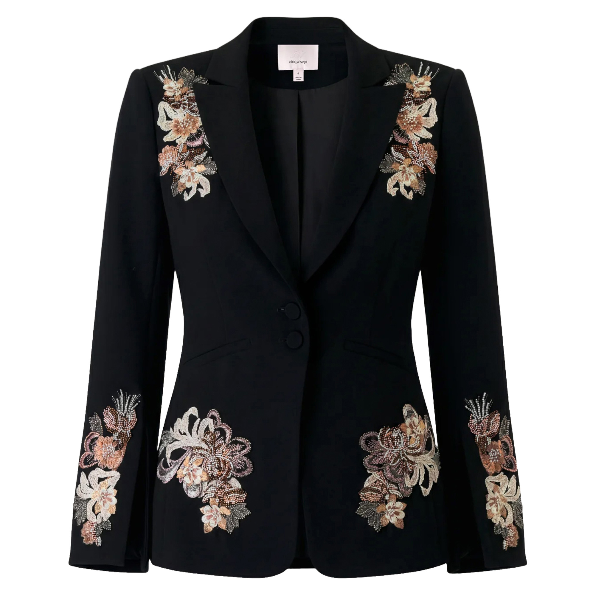 Floral Border Isby Jacket