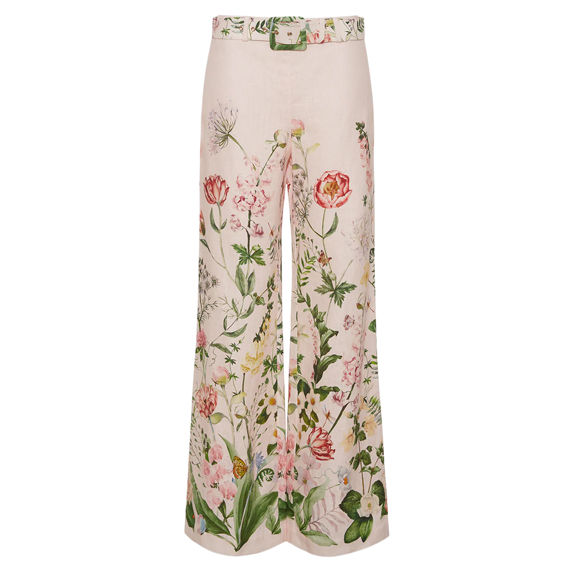 Mayflower Belted Wide-Leg Pant