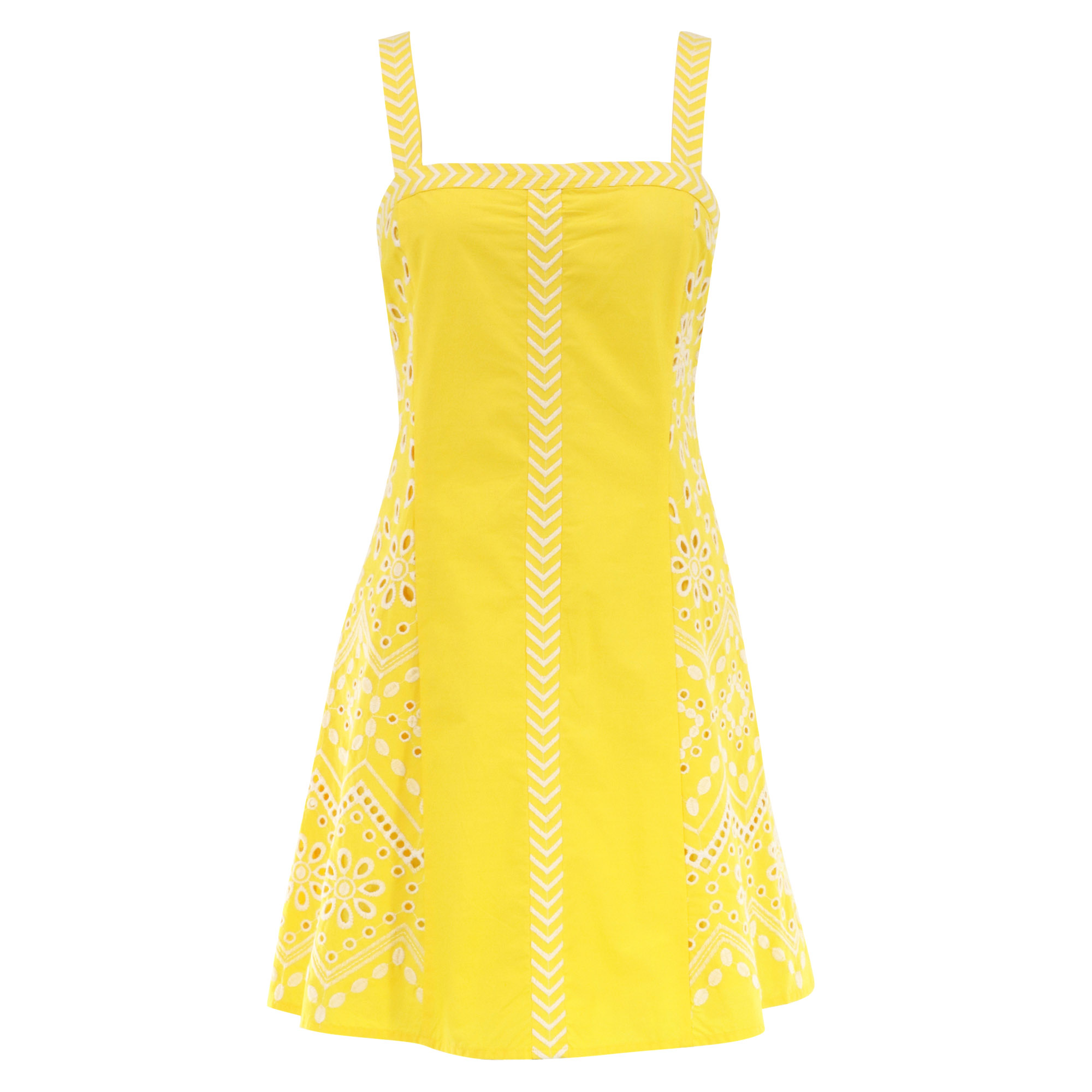 Fawn Embroidered Mini Dress