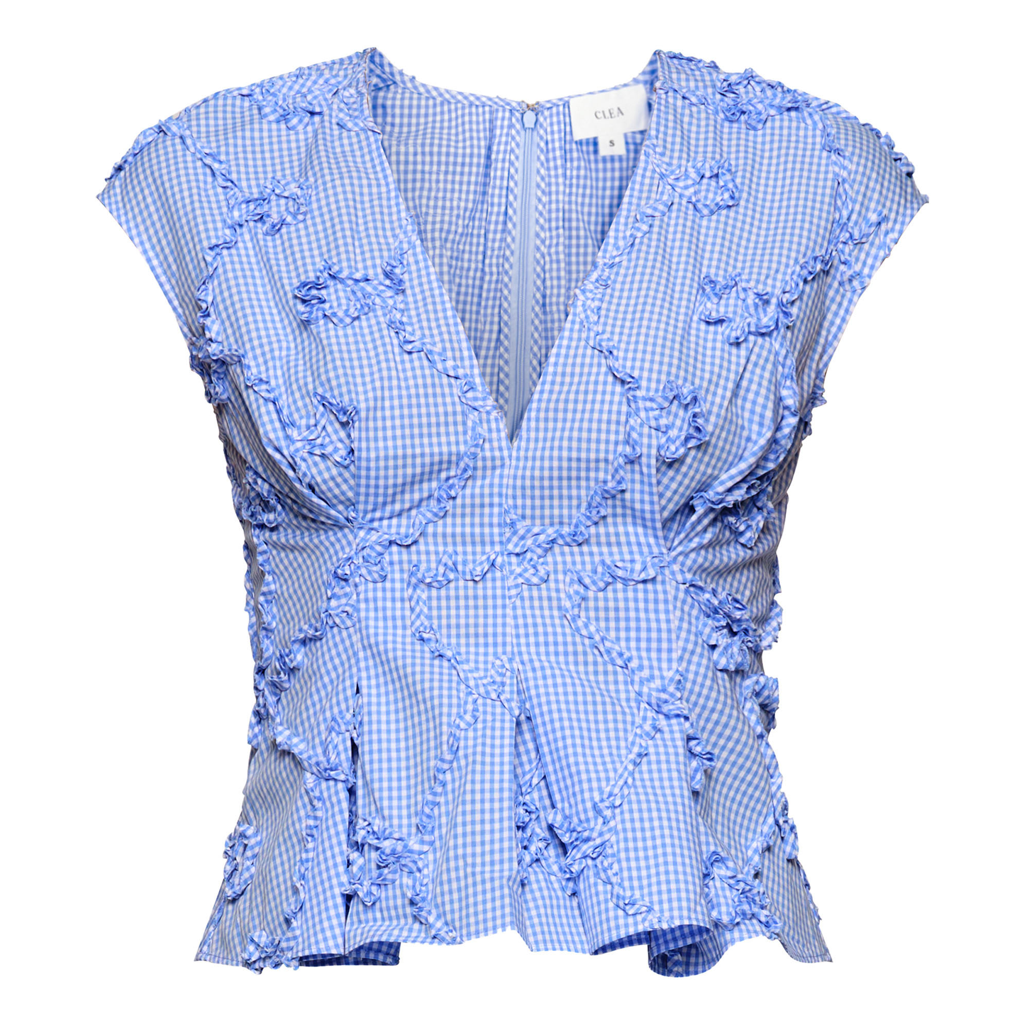 Billie Short Sleeve Pleat Shirt