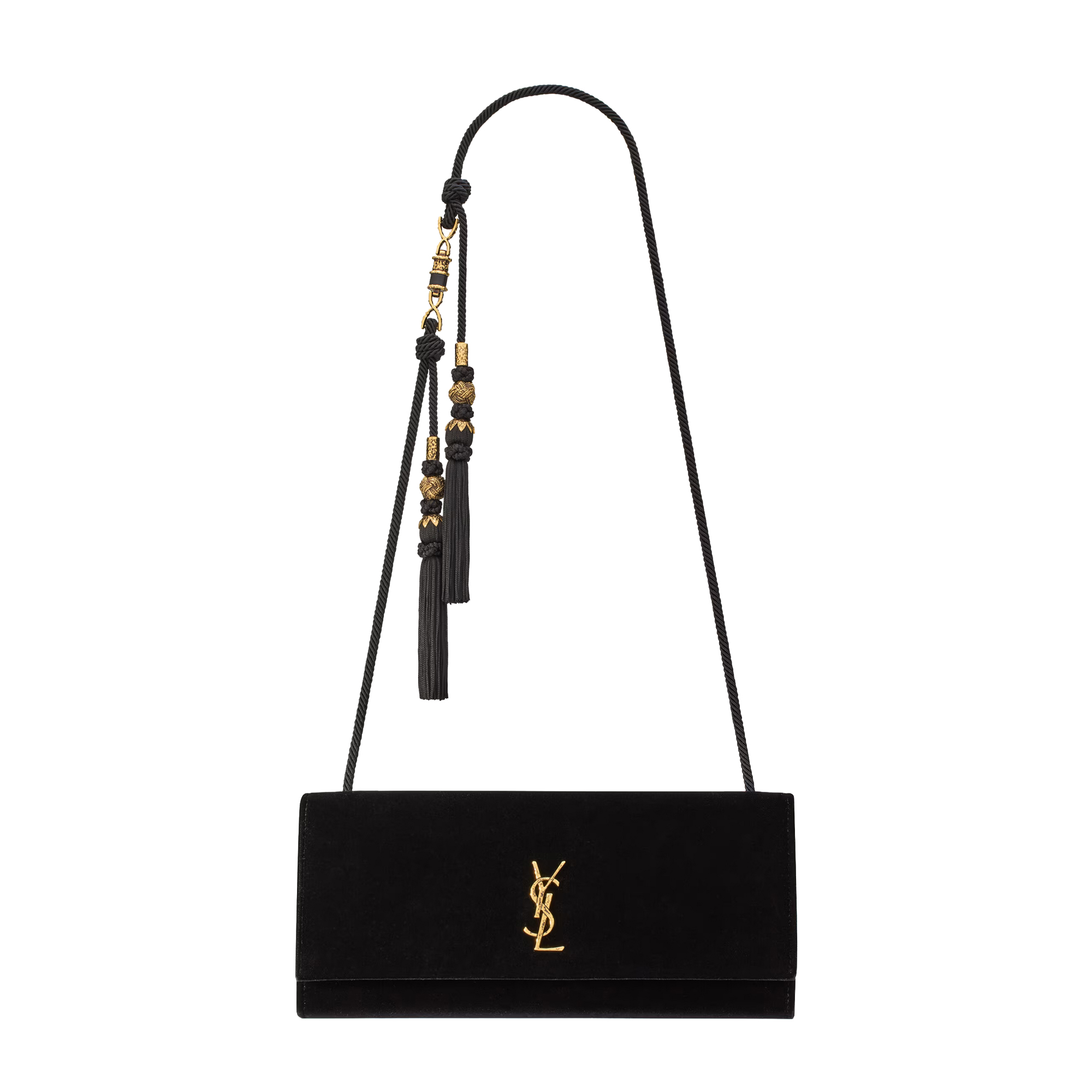 Kate Clutch on Chain In Velvet